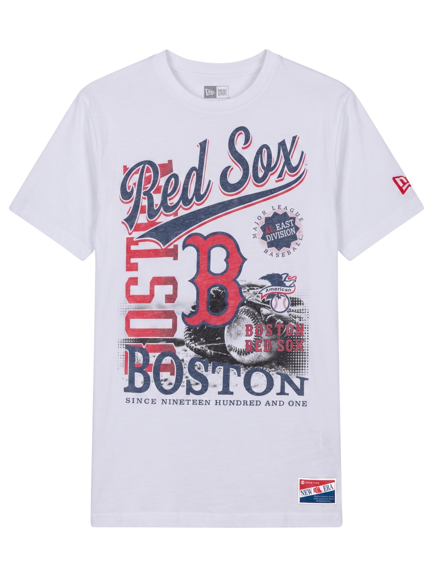 Boston Red Sox Division Oversized MLB T-Shirt Weiß