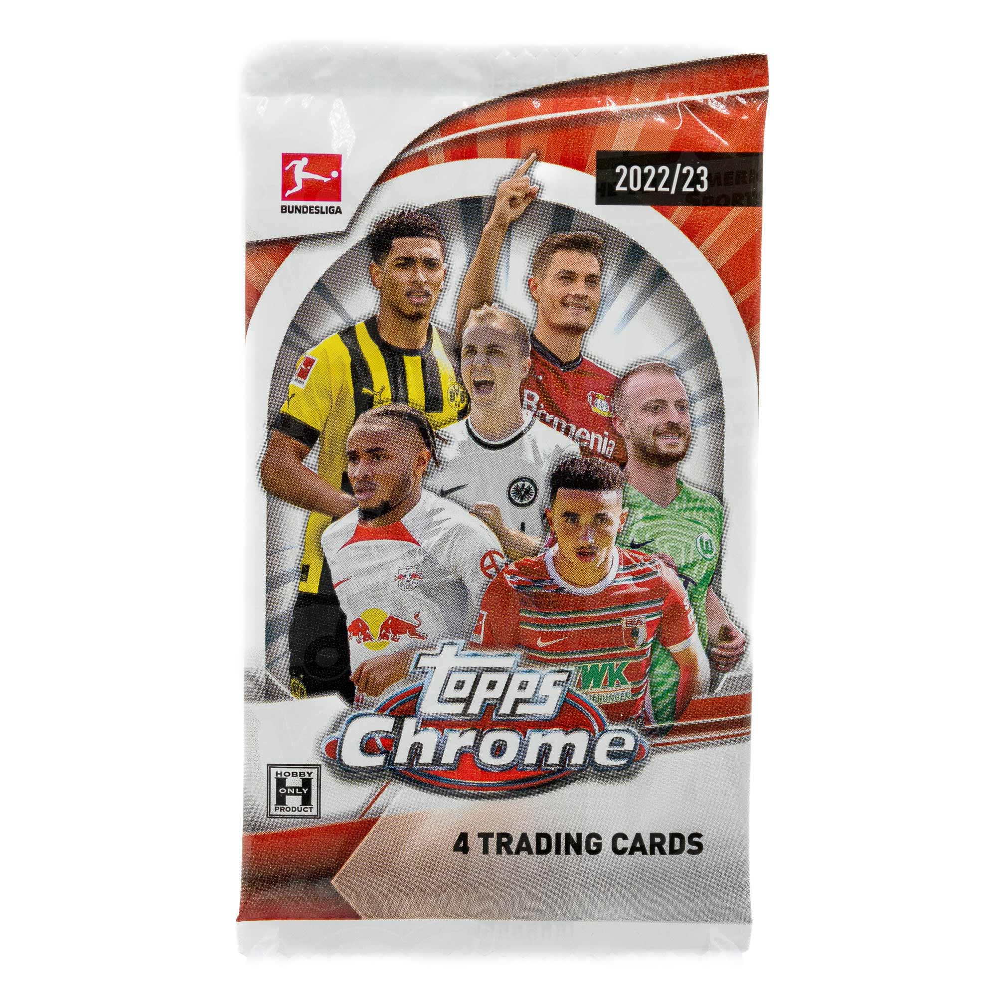 2022/23 Topps Chrome Bundesliga Soccer Hobby Pack