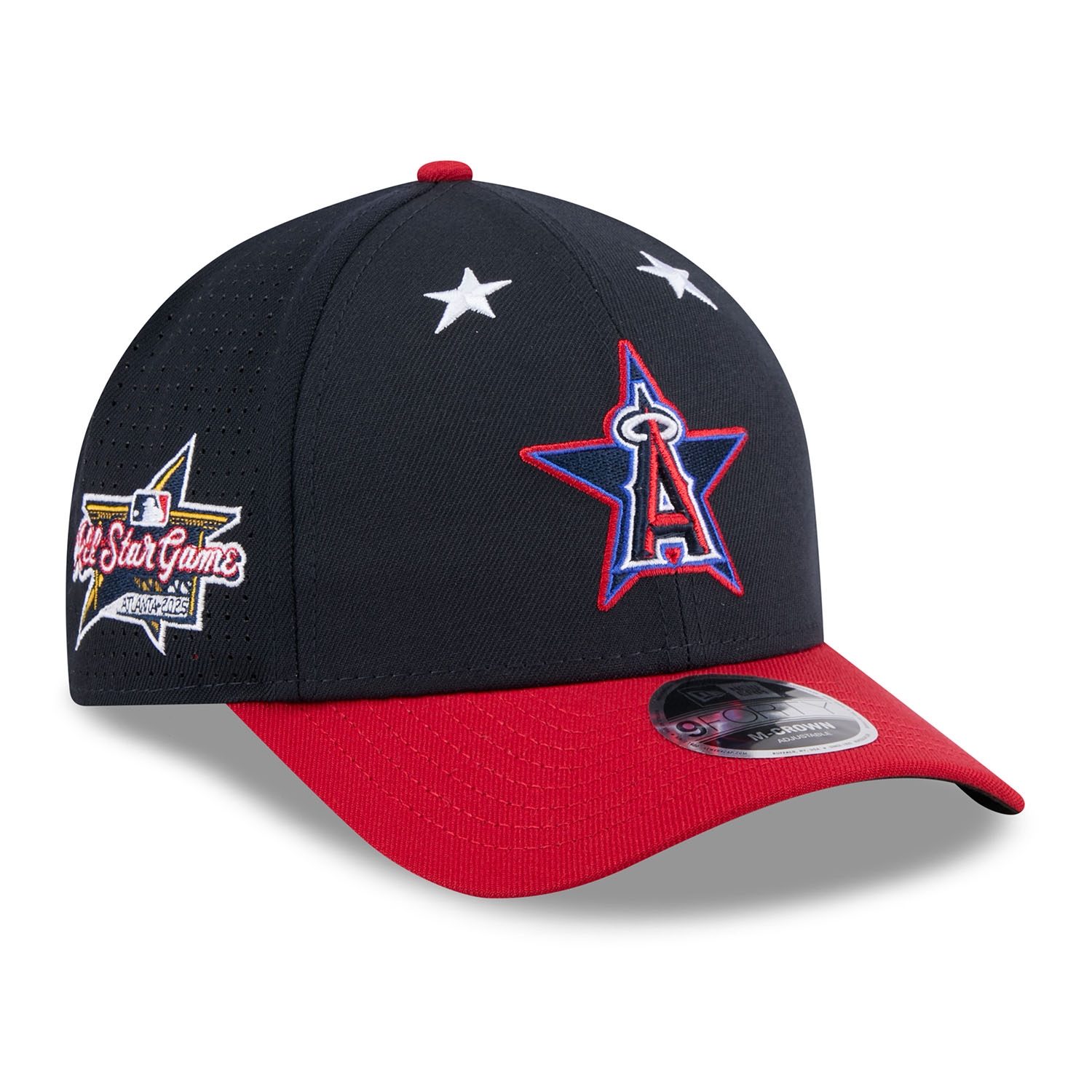 Los Angeles Angels Authentic 2025 MLB All-Star Game New Era 9FORTY M-Crown Snapback Cap