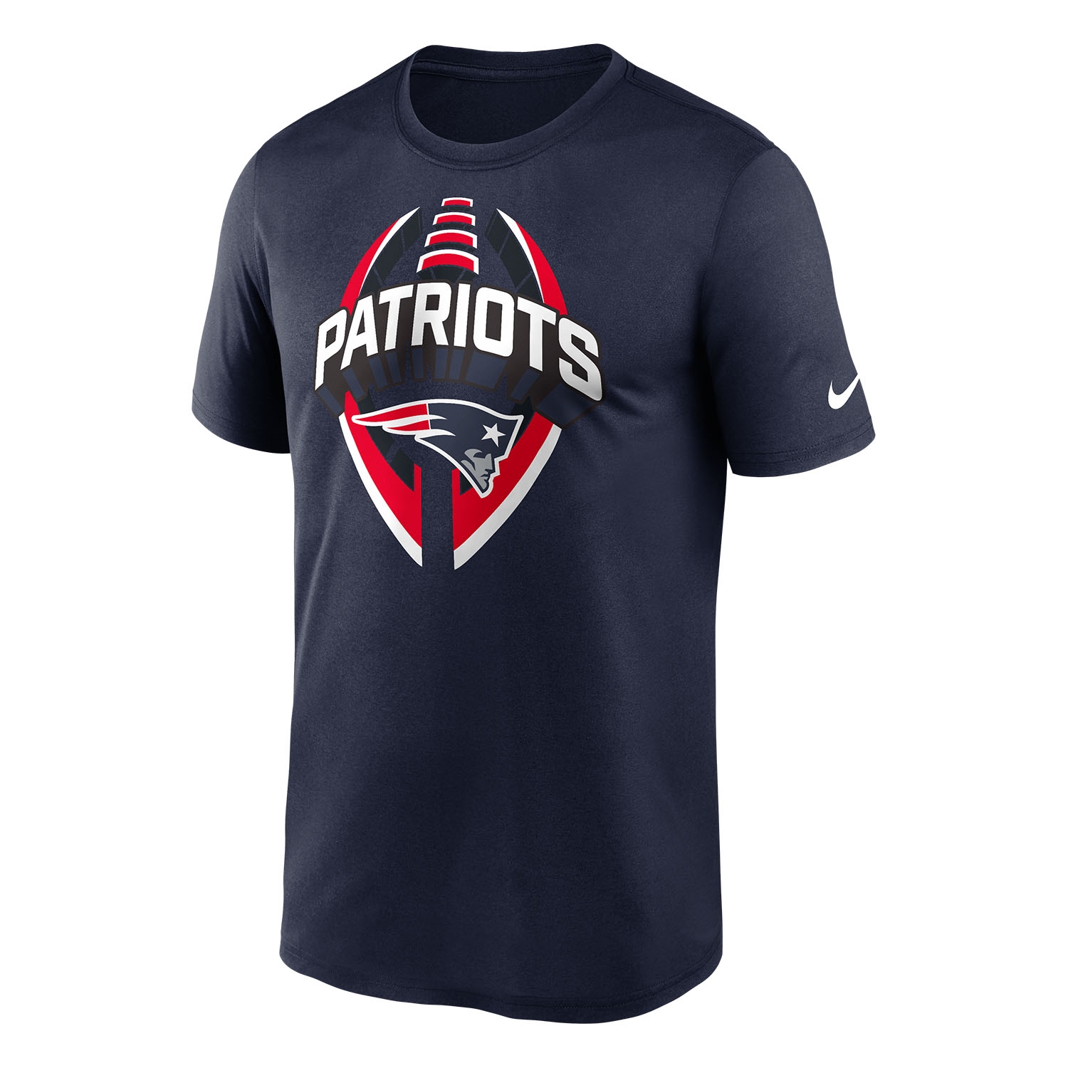 New England Patriots 2025 Icon Nike Legend NFL T-Shirt Navy