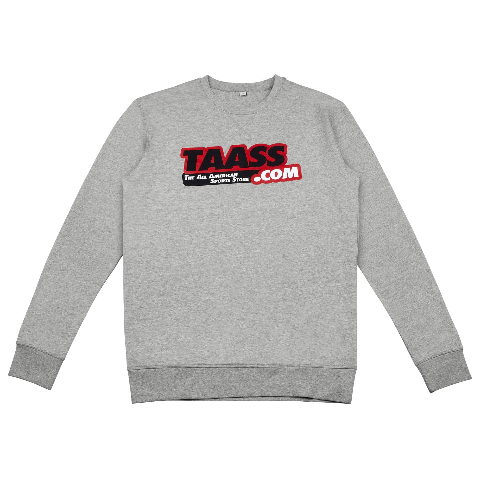 TAASS.com Logo Crewneck Pullover Grau