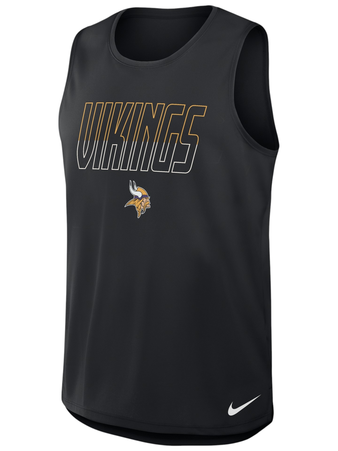 Minnesota Vikings Miler Dri-FIT NFL Muscle Tank Top Black