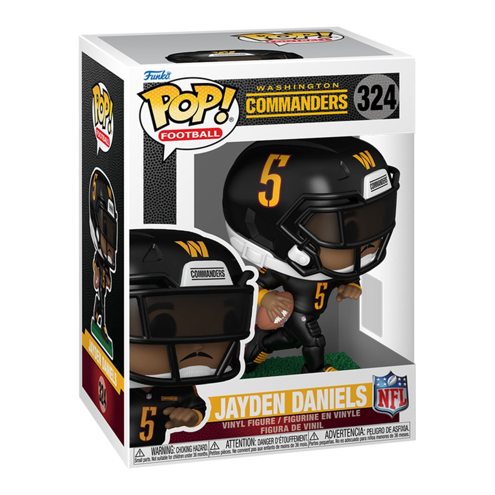 Funko POP! #324 Jayden Daniels Washington Commanders Vinyl NFL Figur