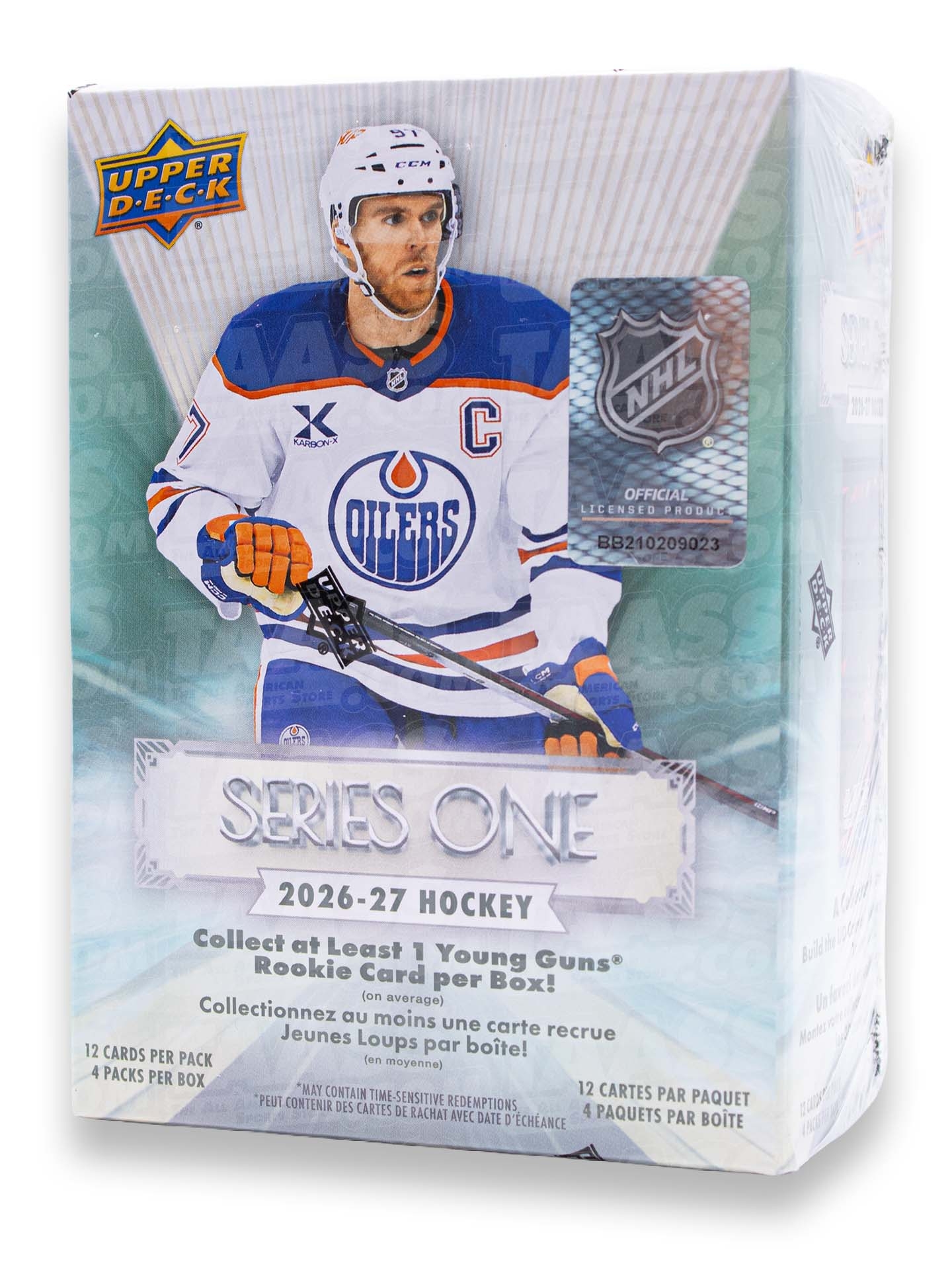 2026/27 Upper Deck Series 1 Hockey NHL Blaster Box