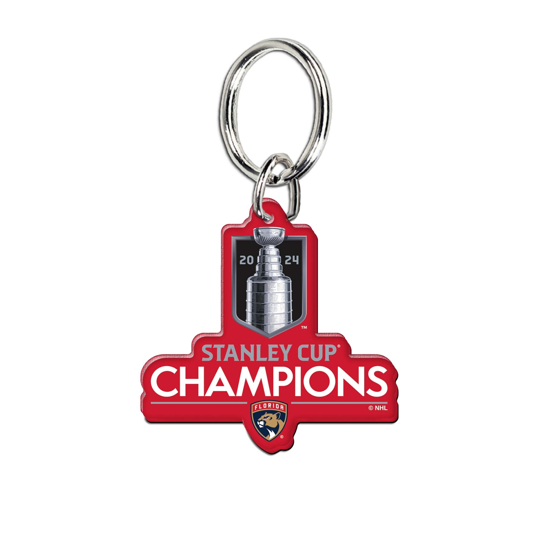 Florida Panthers 2024 Stanley Cup Champions Acryl Schlüsselanhänger