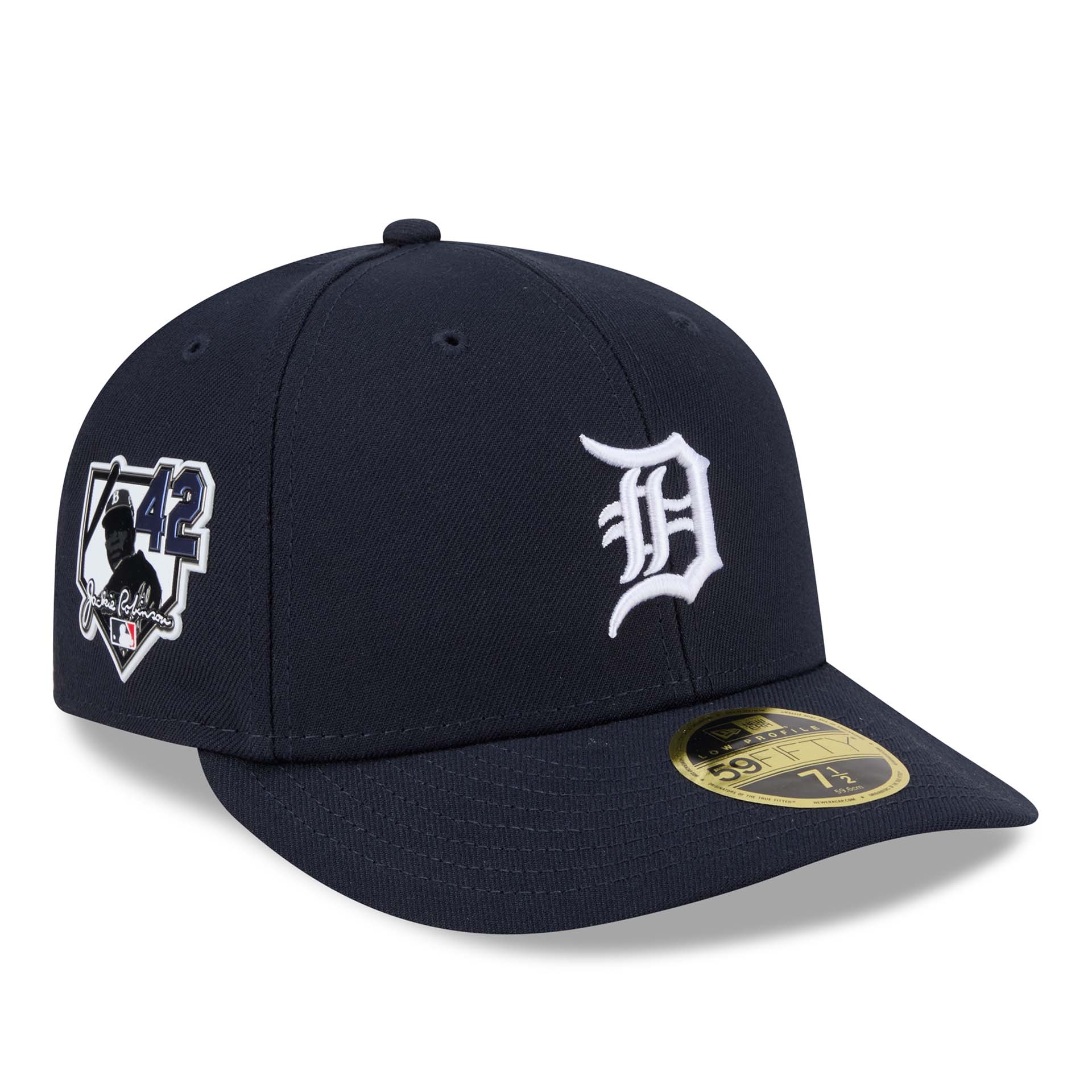 Detroit Tigers 2026 Jackie Robinson Day Low Profile 59FIFTY Fitted Cap Navy