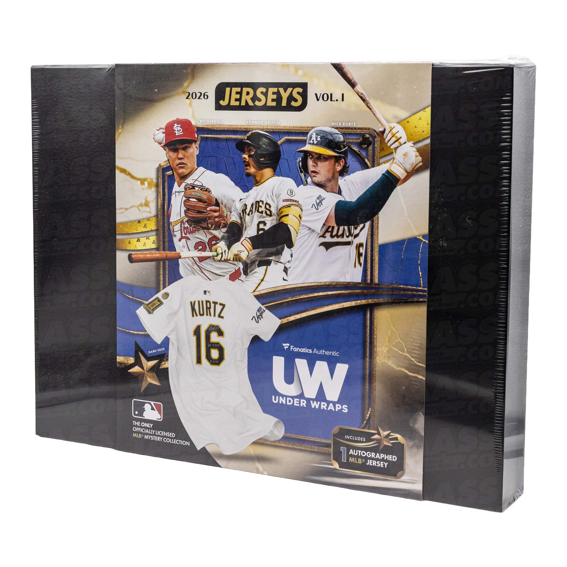 2026 Fanatics Under Wraps MLB Autographed Baseball Jersey Box Vol. 1