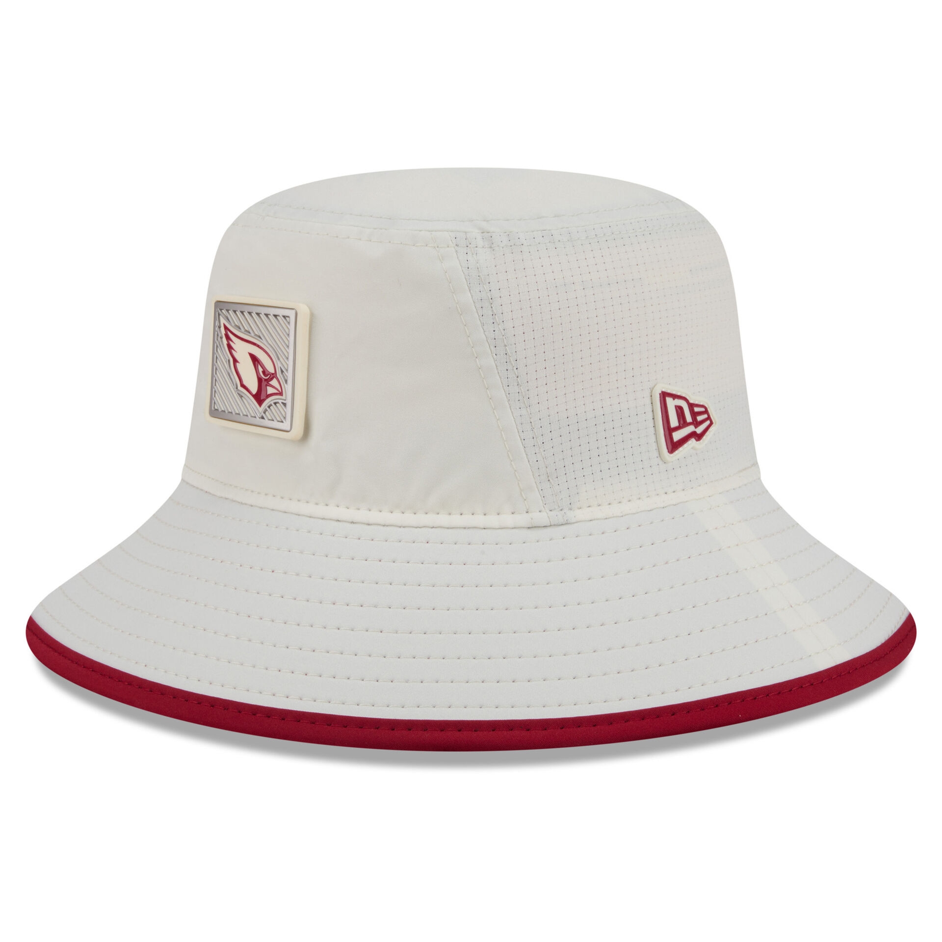 Arizona Cardinals 2026 NFL Training Camp Stretch Bucket Hat Cream/Red