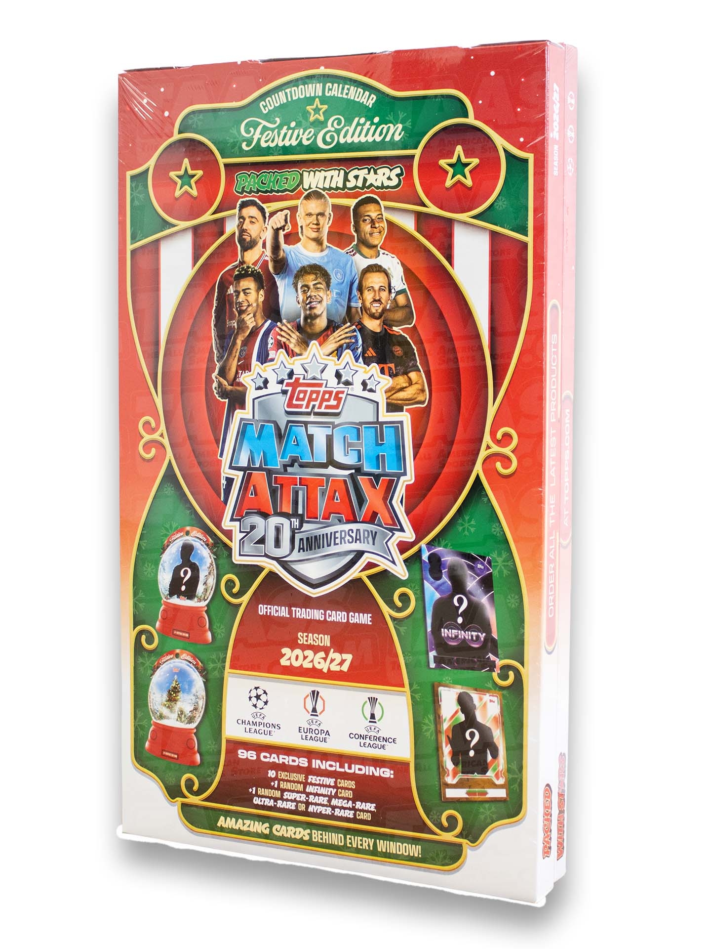 2026/27 Topps Match Attax UCC Adventskalender Soccer (Fußball) Sammelkarten