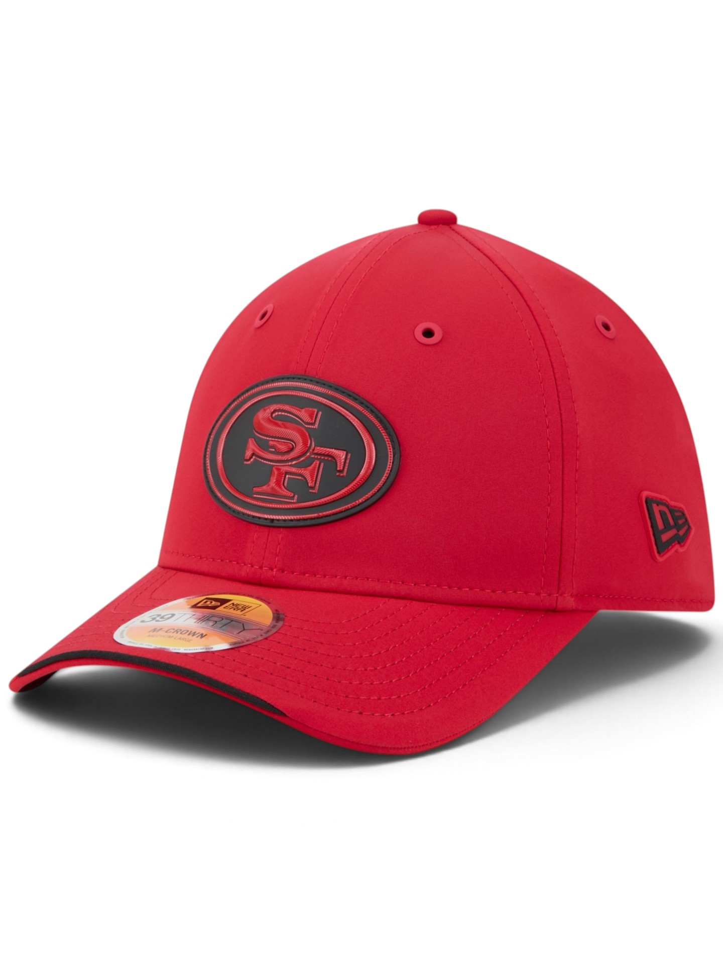 San Francisco 49ers 2026 NFL Sideline 39THIRTY M-Crown Flex Cap Red