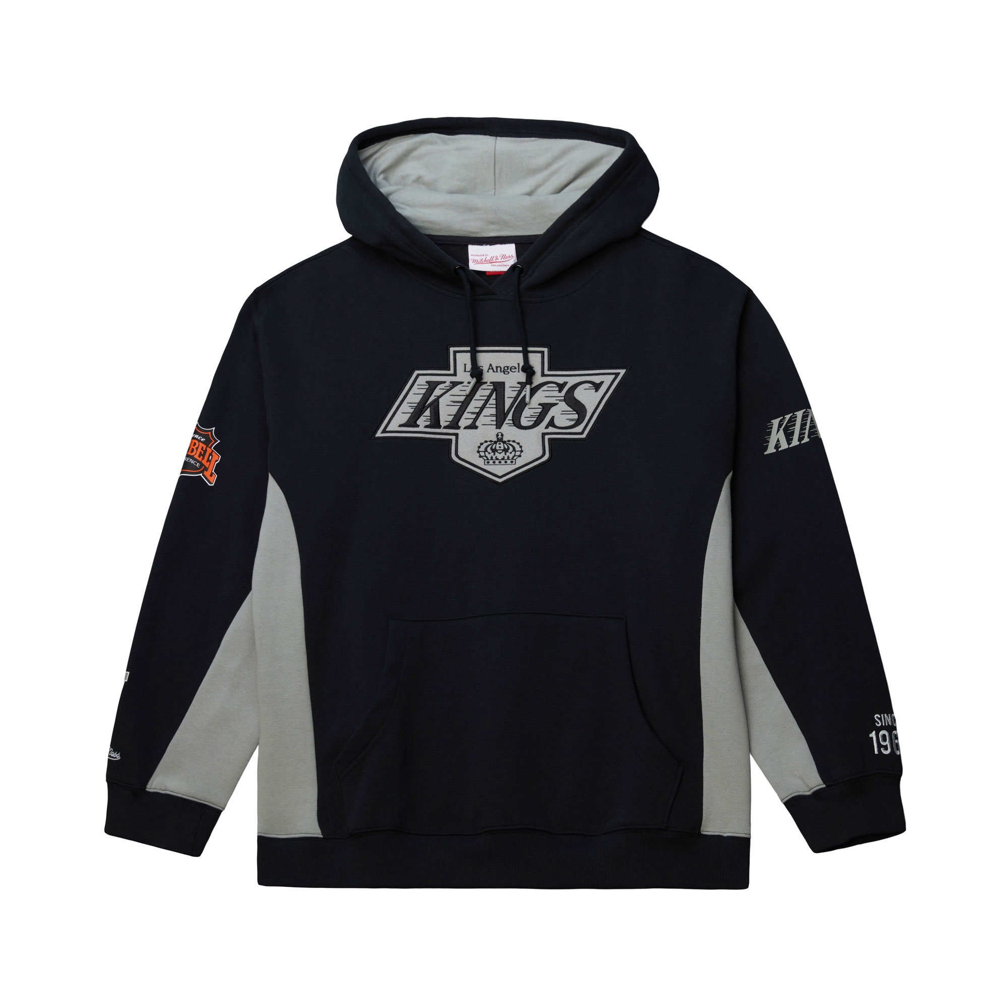 Los Angeles Kings Mitchell & Ness Team Origins NHL Hoodie Schwarz