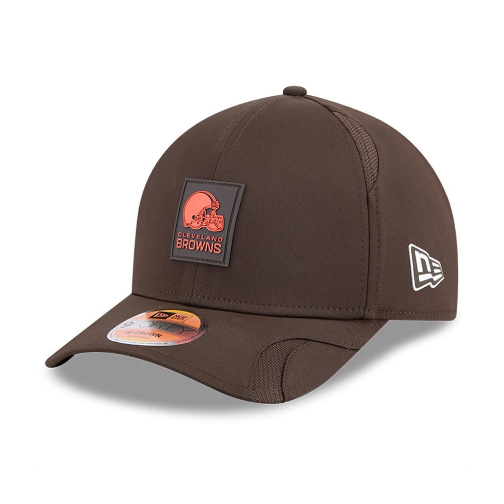 Cleveland Browns 2025 NFL On-Field Sideline 9FORTY M-Crown Cap Brown