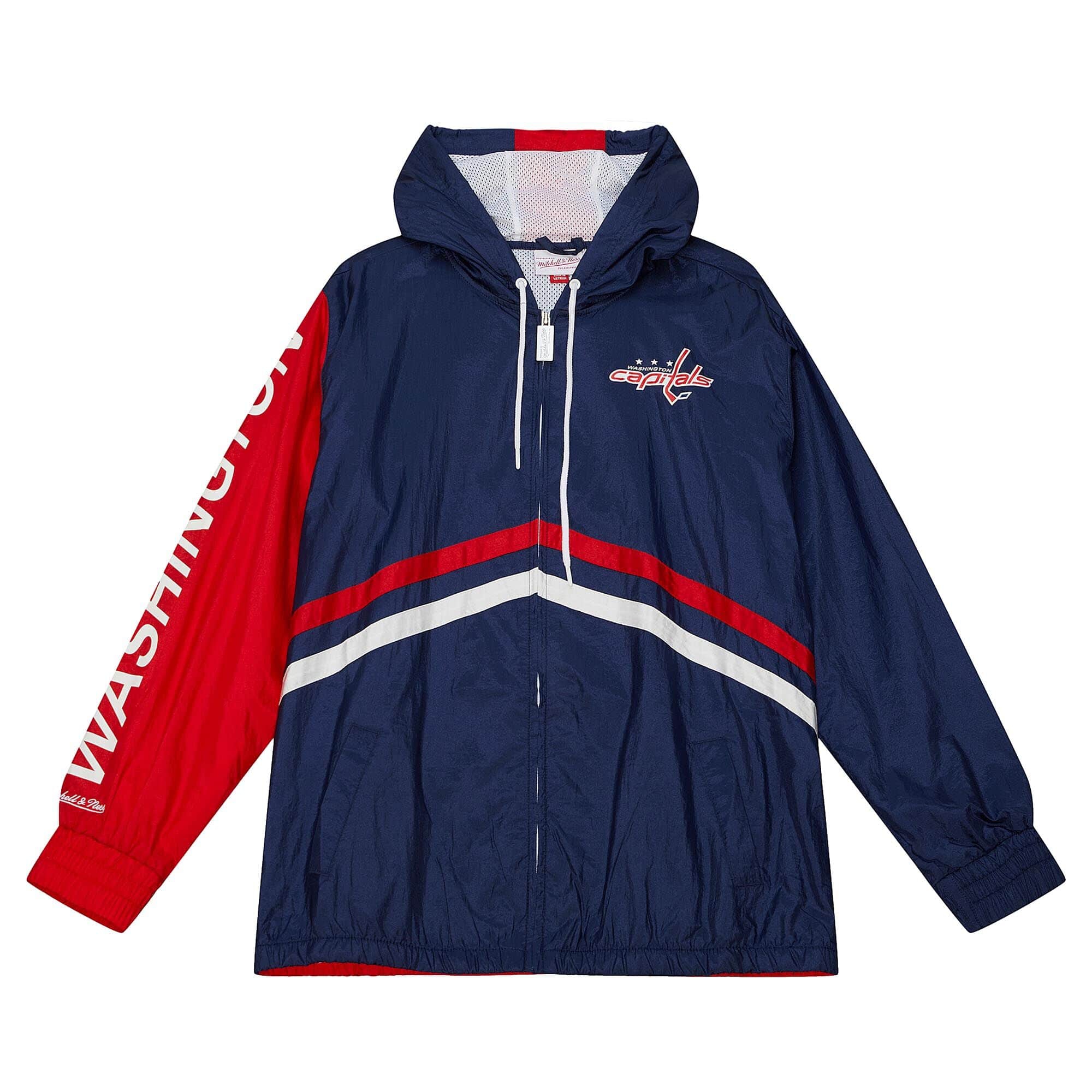 Washington Capitals Undeniable Mitchell & Ness NHL Windbreaker Jacke