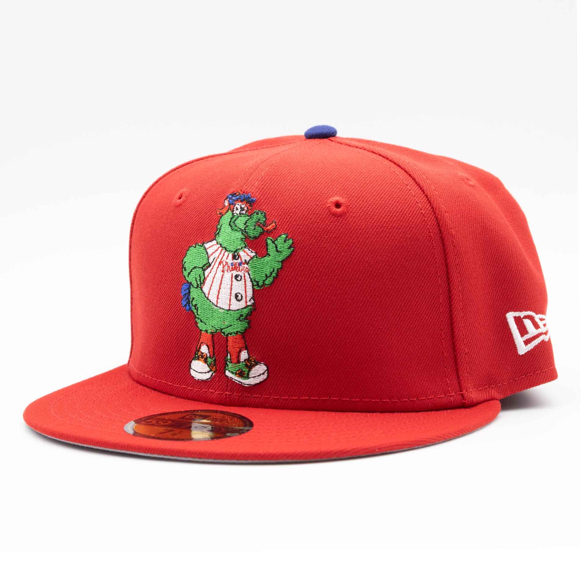 Philadelphia Phillies Phillie Phanatic 59FIFTY Fitted MLB Cap Rot