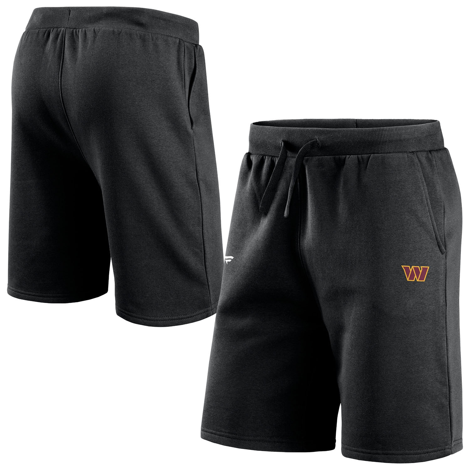Washington Commanders Primary Logo NFL Sweat Shorts Schwarz