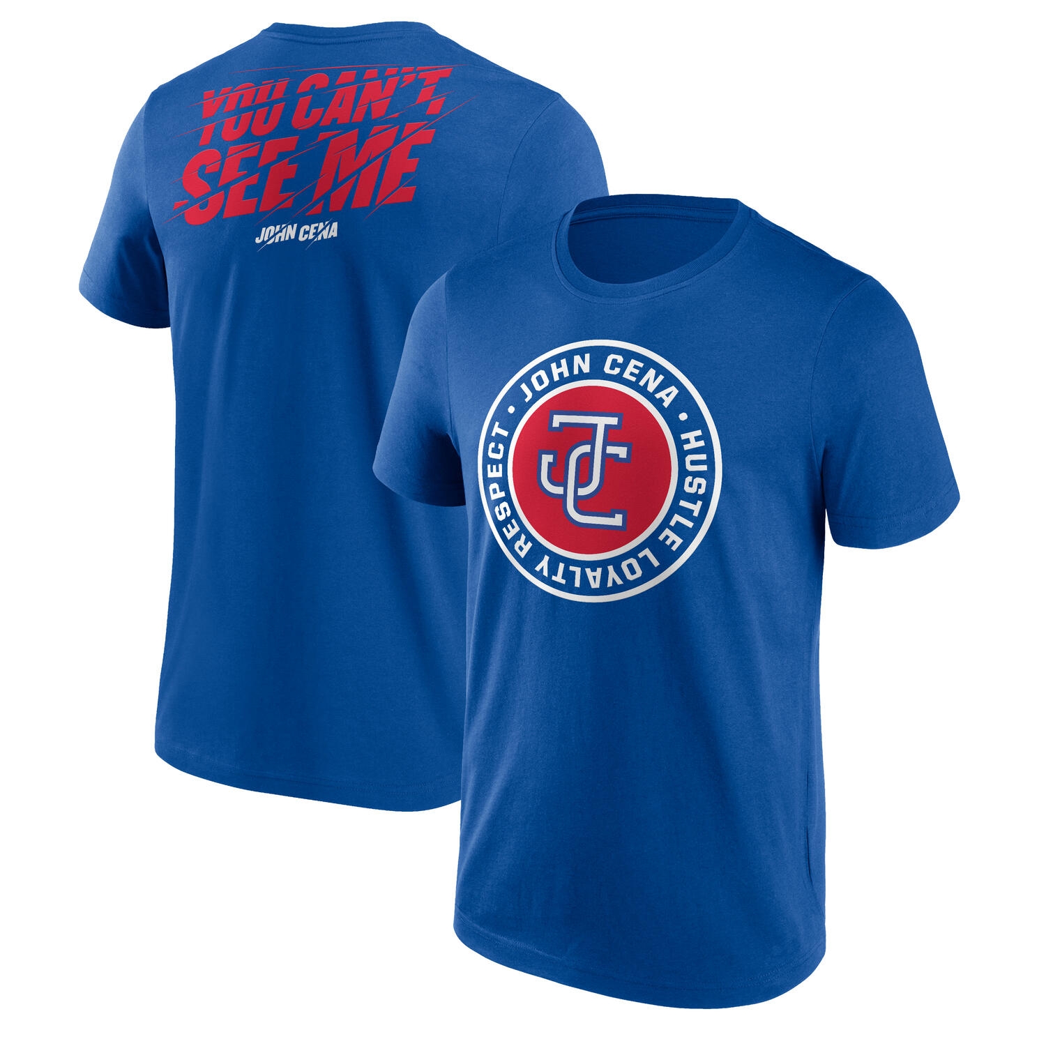 John Cena WWE Superstar T-Shirt Blau