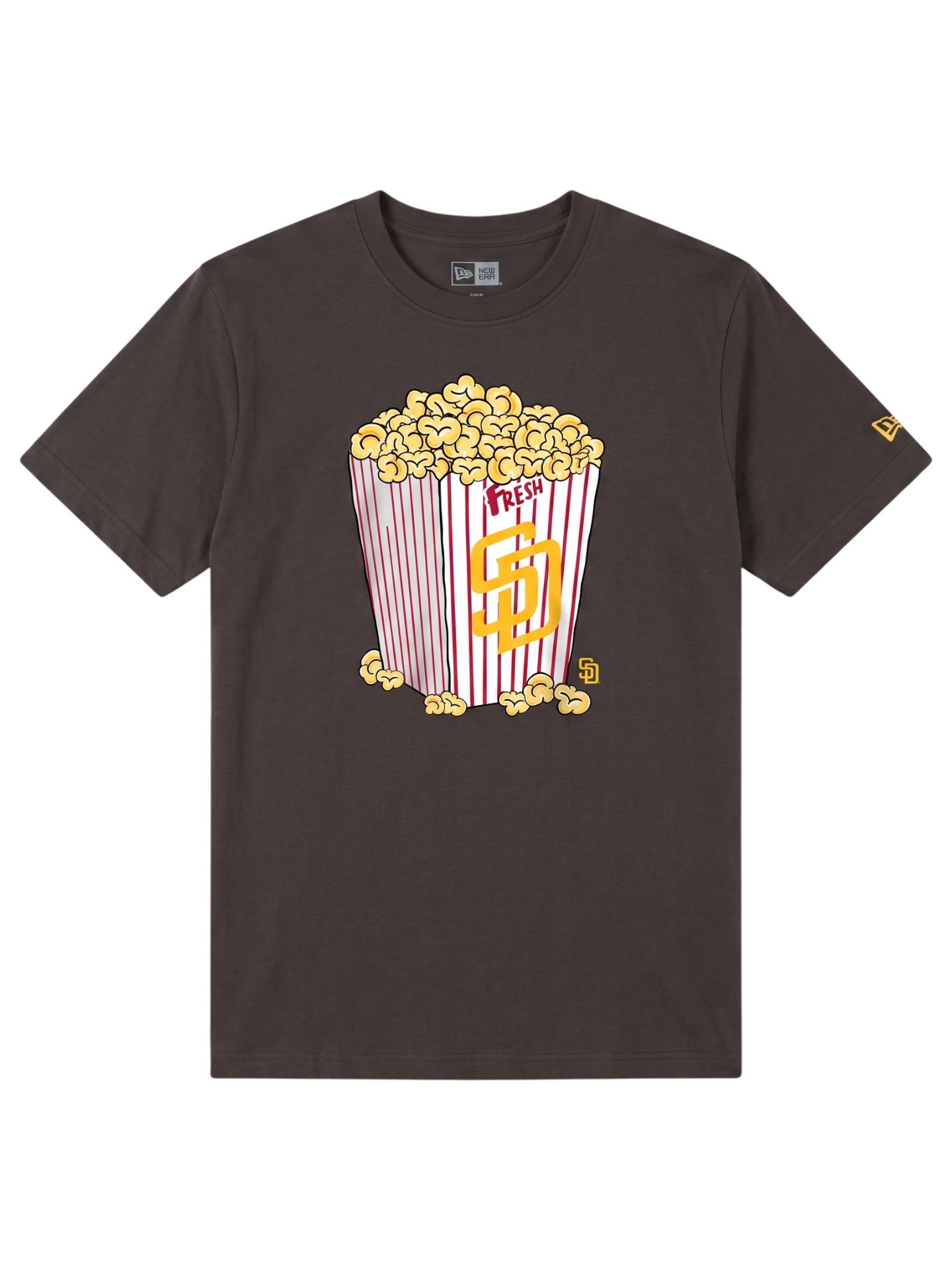 San Diego Padres Popcorn Oversized MLB T-Shirt Braun