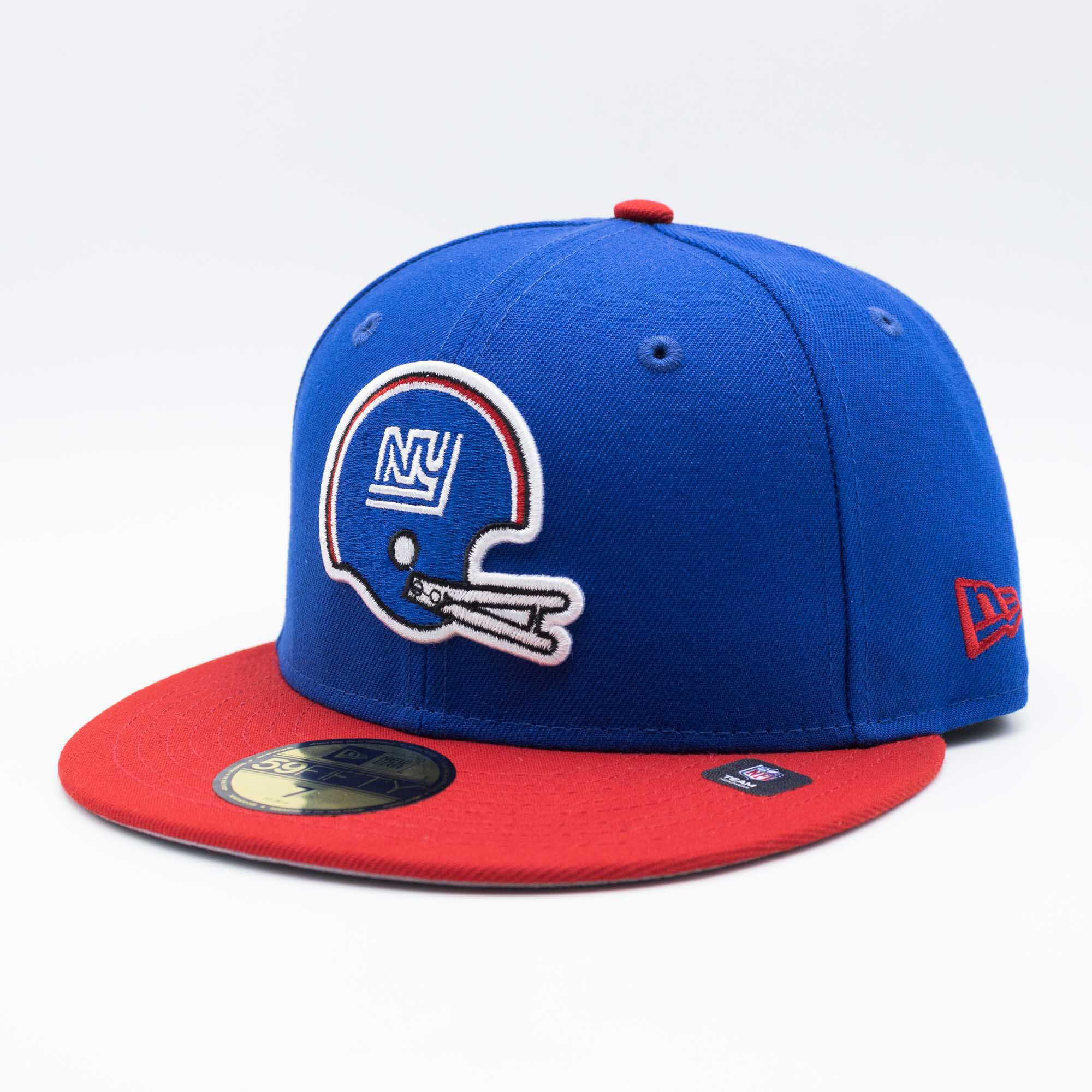 New York Giants Throwback Helmet New Era 59FIFTY Fitted NFL Cap