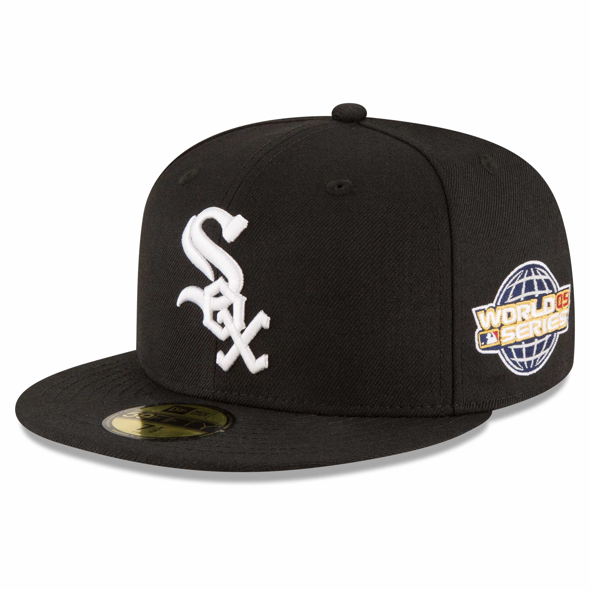 Chicago White Sox 2005 World Series Cooperstown 59FIFTY Fitted MLB Cap Schwarz