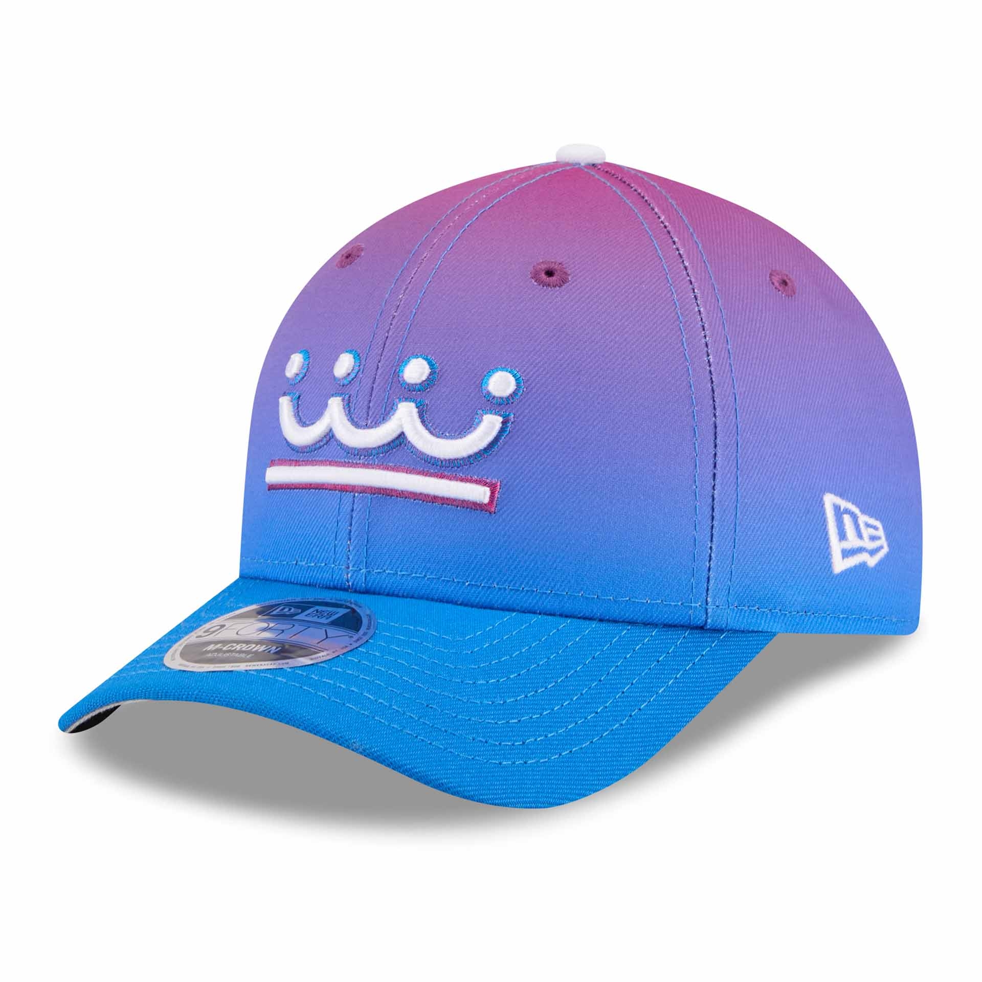 Kansas City Royals MLB City Connect 9FORTY M-Crown Snapback Cap Lila