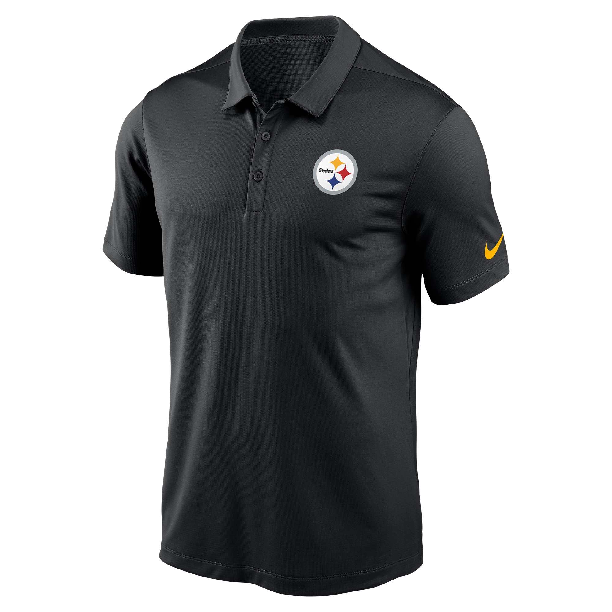 Pittsburgh Steelers Franchise Nike Dri-FIT NFL Poloshirt Schwarz