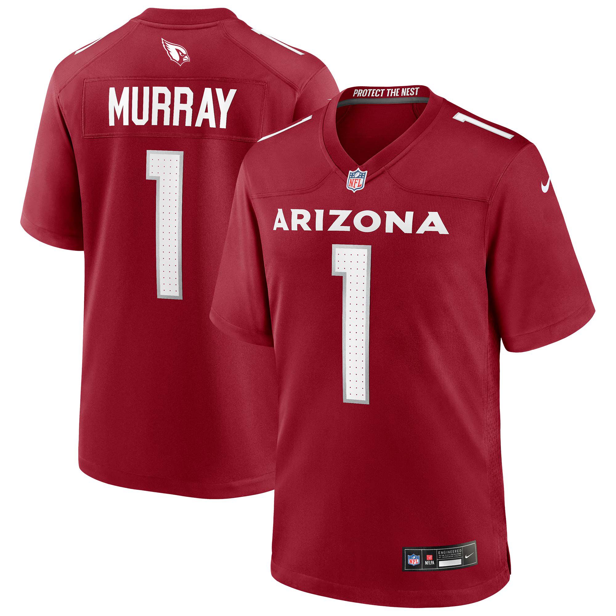 Kyler Murray #1 Arizona Cardinals Nike Game NFL Football Trikot Rot