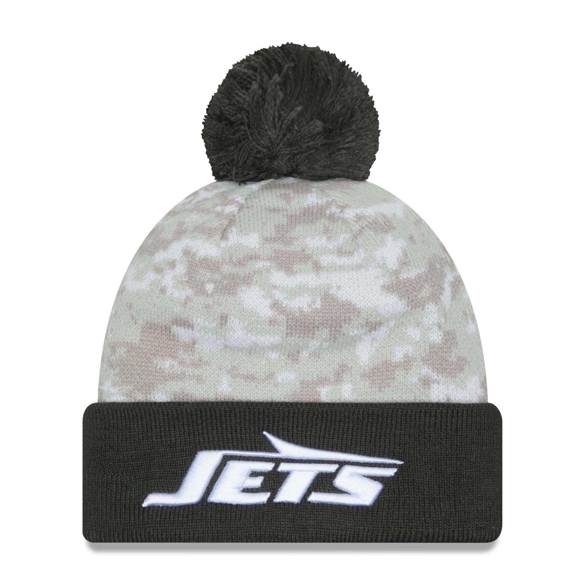 New York Jets 2024 NFL Salute to Service New Era Sport Wintermütze