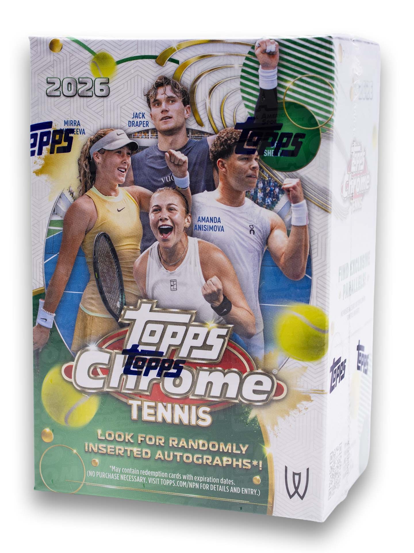 2026 Topps Chrome Tennis Blaster Box