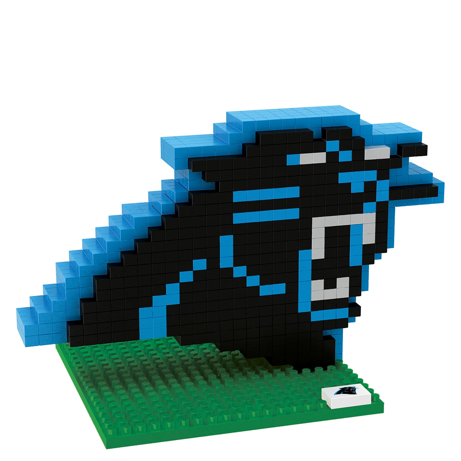 Carolina Panthers BRXLZ NFL 3D Logo Construction Toy