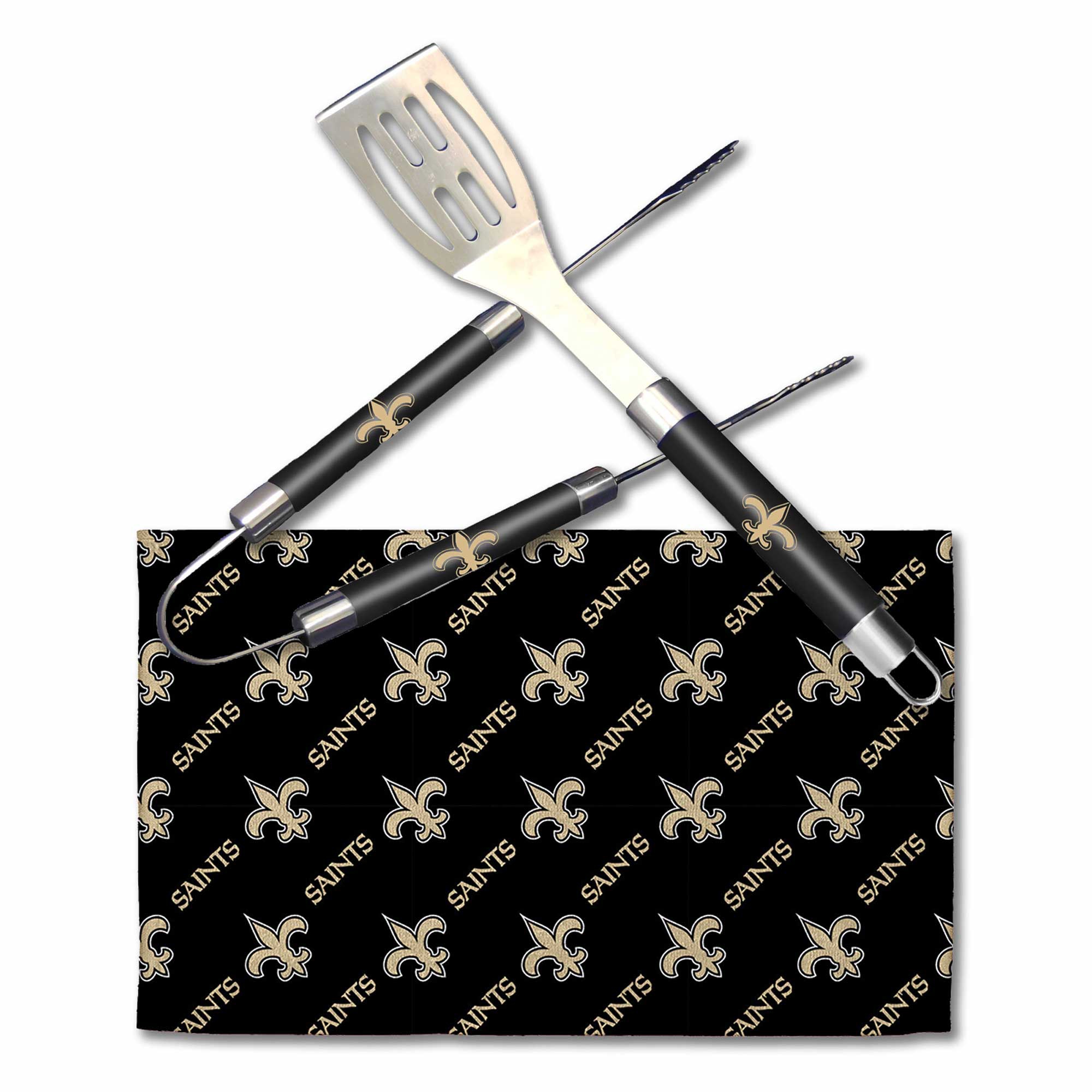 New Orleans Saints NFL Barbecue Grillbesteck-Set (3-Teilig)