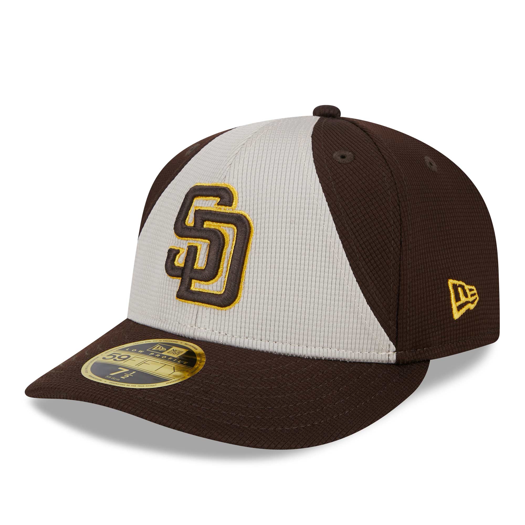 San Diego Padres 2025 MLB Batting Practice New Era Low Profile 59FIFTY Fitted Cap