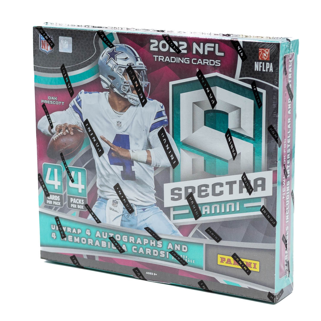 2022 Panini Spectra Football NFL Hobby Box