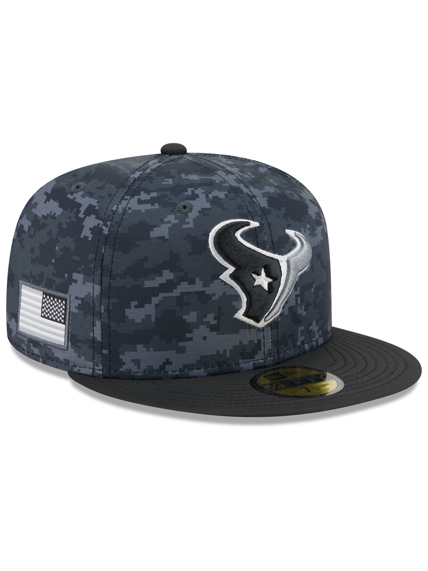 Houston Texans 2026 NFL Salute to Service 59FIFTY Fitted Cap Black