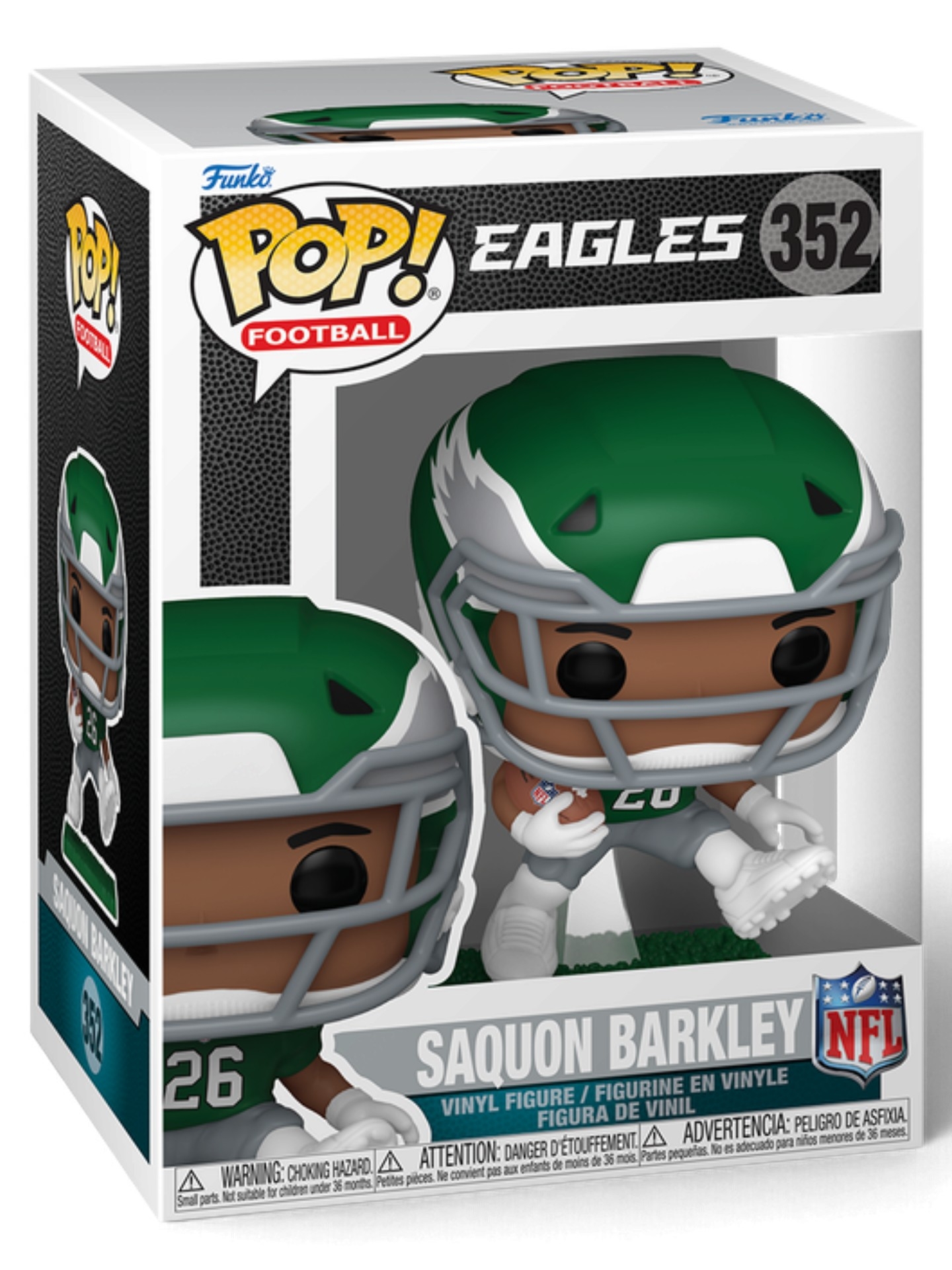 Funko POP! #352 Saquon Barkley Philadelphia Eagles Leap Vinyl NFL Figur