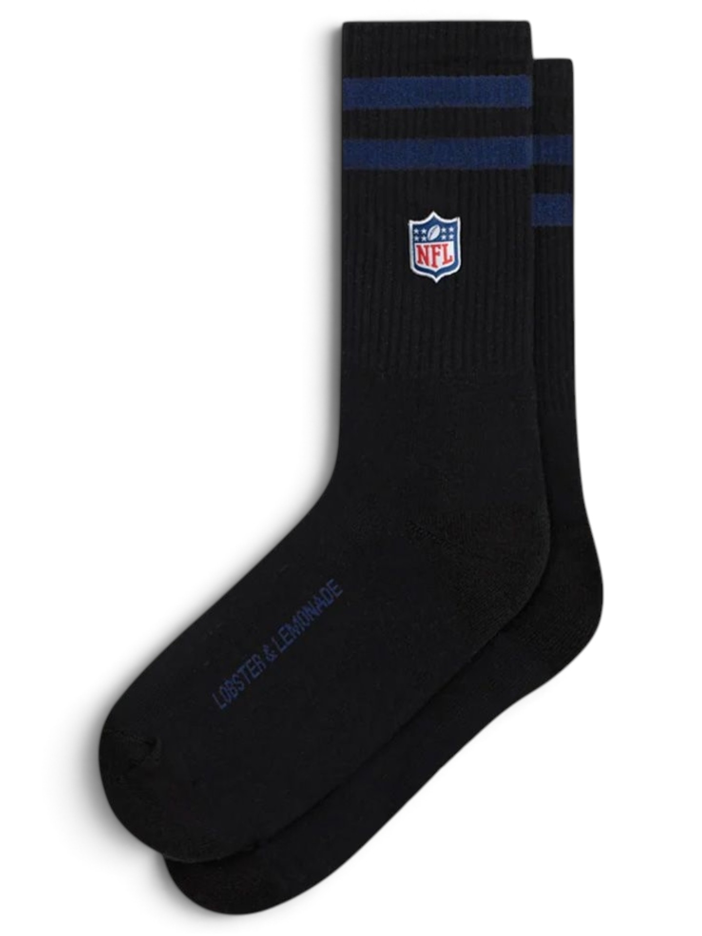 NFL Shield L&L '90 Classics NFL Crew Socken Schwarz