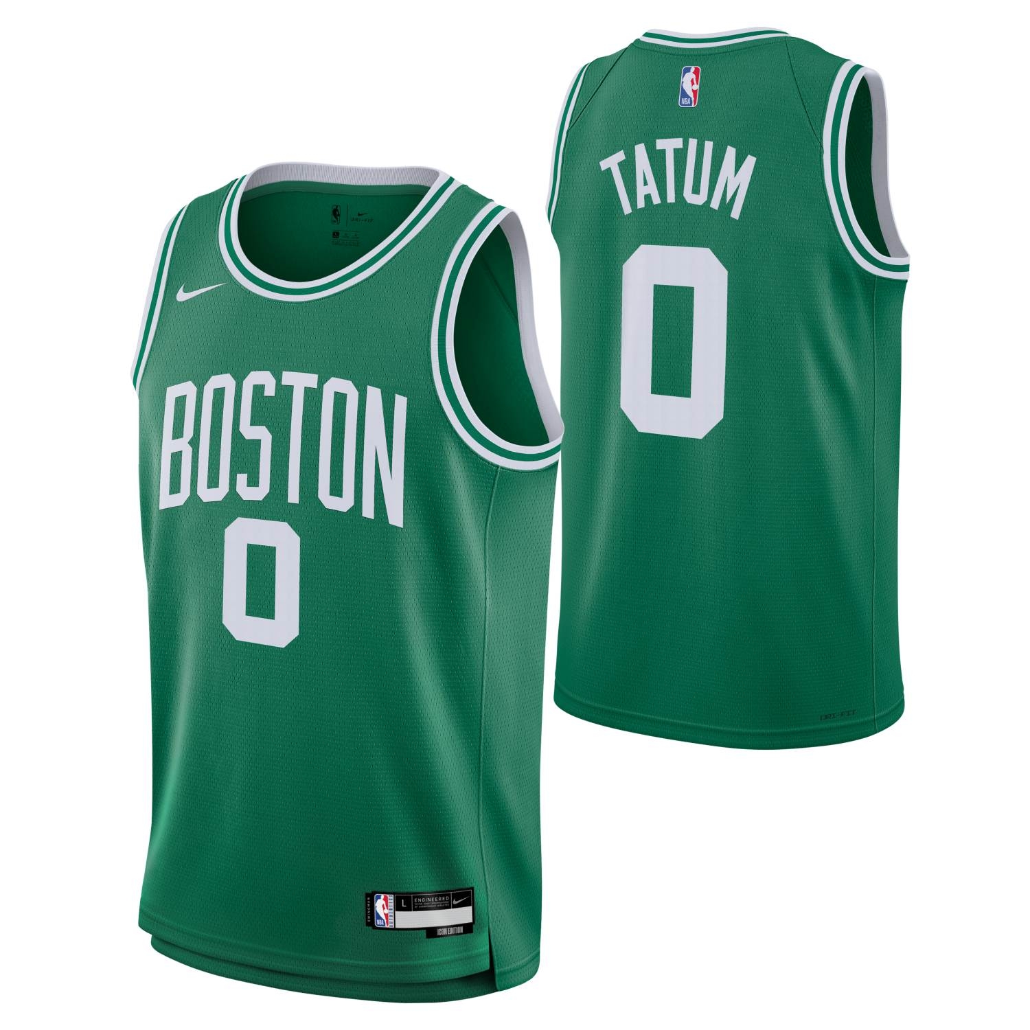 Jayson Tatum #0 Boston Celtics Nike Icon Swingman NBA Trikot (YOUTH)