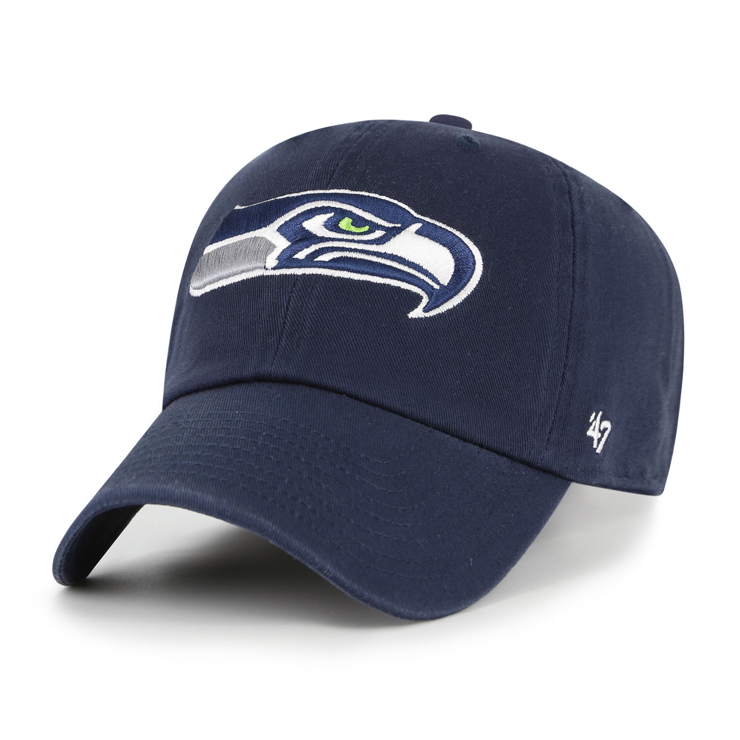 Seattle Seahawks '47 Clean Up Adjustable NHL Cap Navy