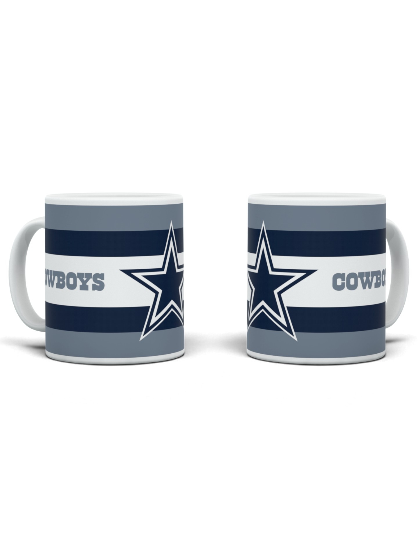 Dallas Cowboys Stripe Logo NFL Becher (330 ml)