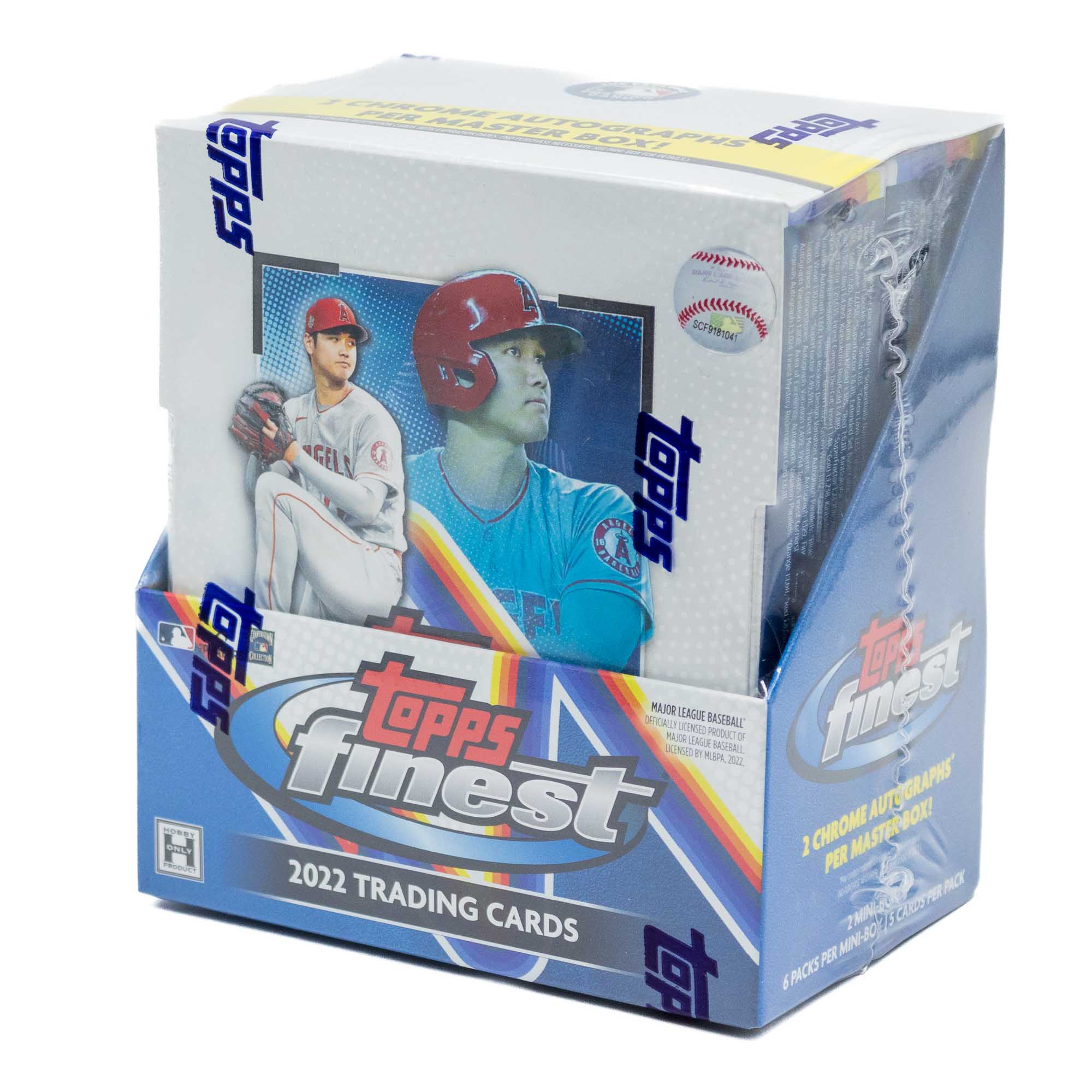 2022 Topps Finest Baseball MLB Hobby Box