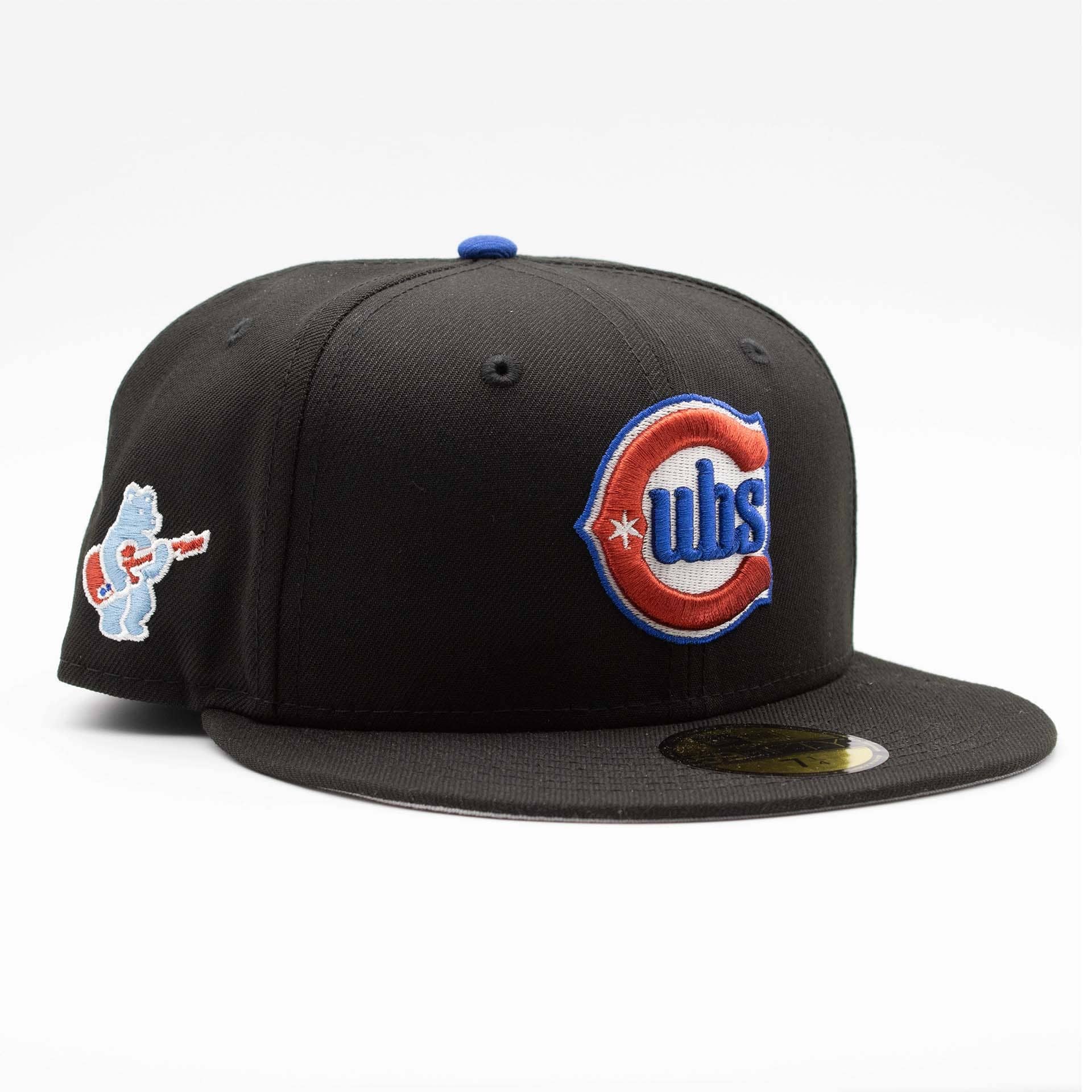 Chicago Cubs City Connect Logo 59FIFTY Fitted MLB Cap Schwarz