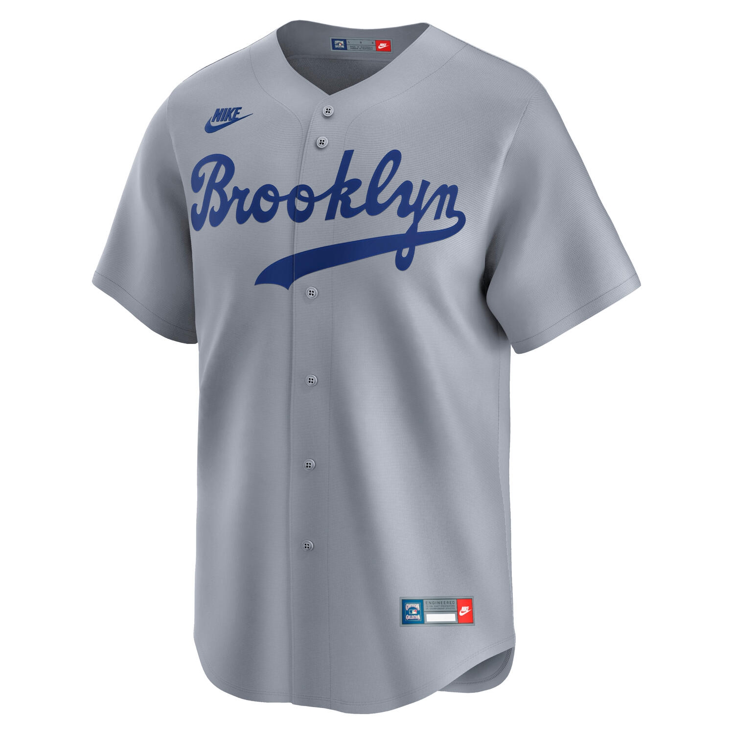 Brooklyn Dodgers Cooperstown Nike Limited MLB Trikot Grau