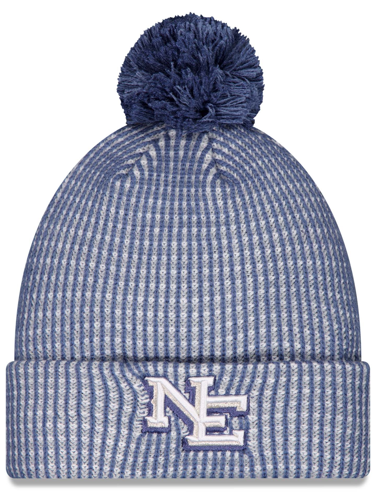 New England Patriots 2026 NFL Rivalries Sideline Cold Weather Knit Hat Blue