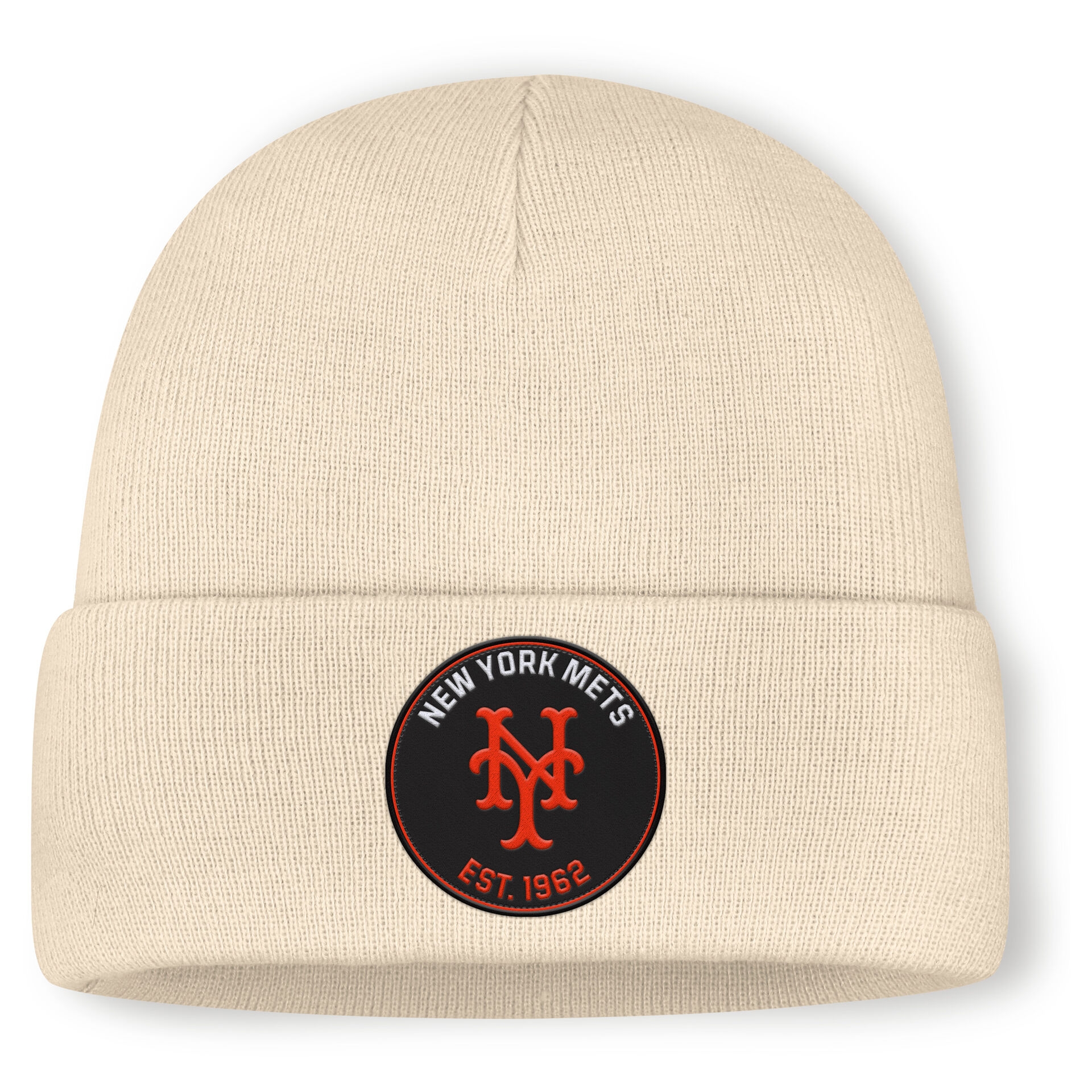 New York Mets Cooperstown MLB Beanie Knit Natural