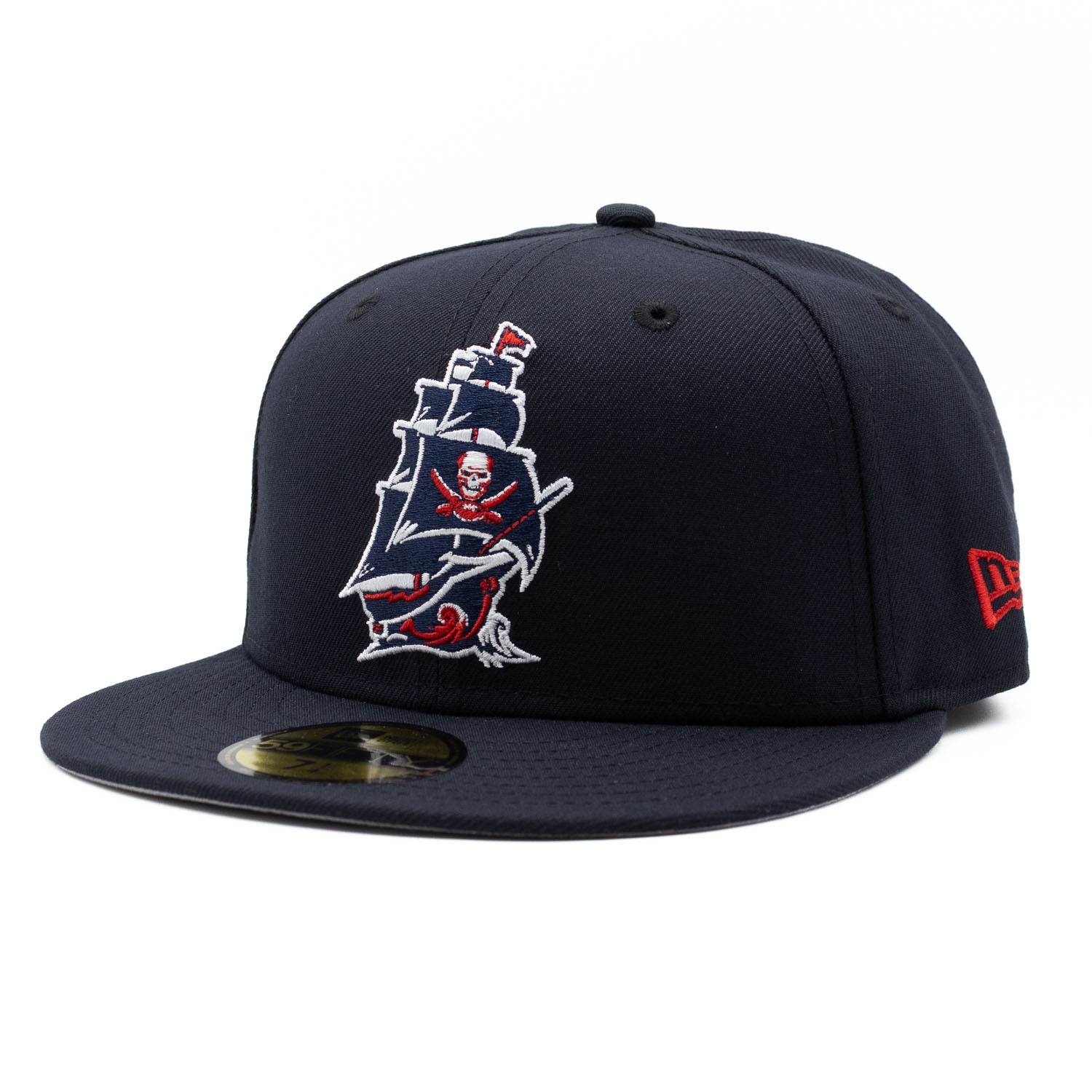 Tampa Bay Buccaneers Alternate Logo New Era 59FIFTY Fitted NFL Cap Navy