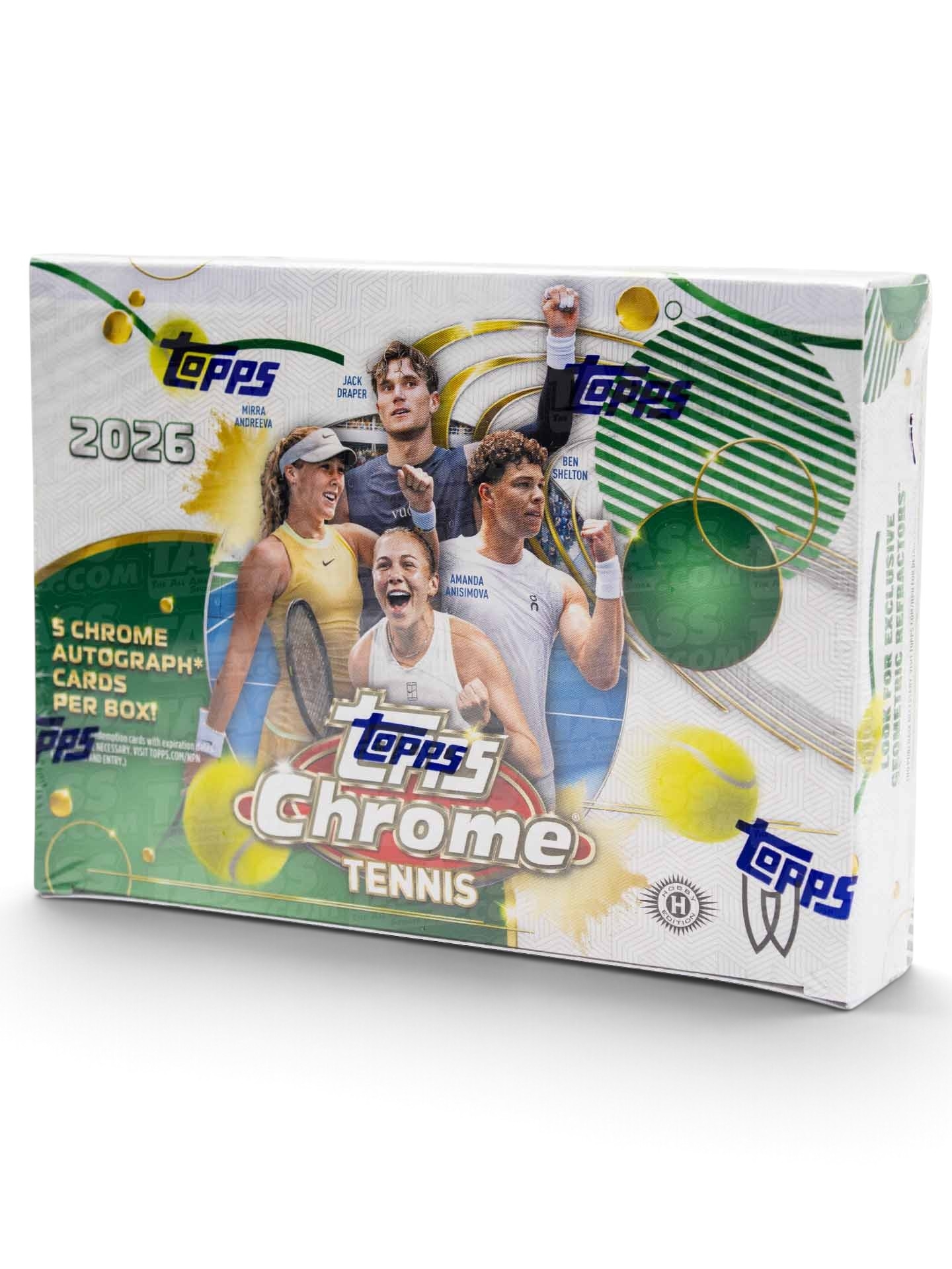 2026 Topps Chrome Tennis Breaker Delight Box