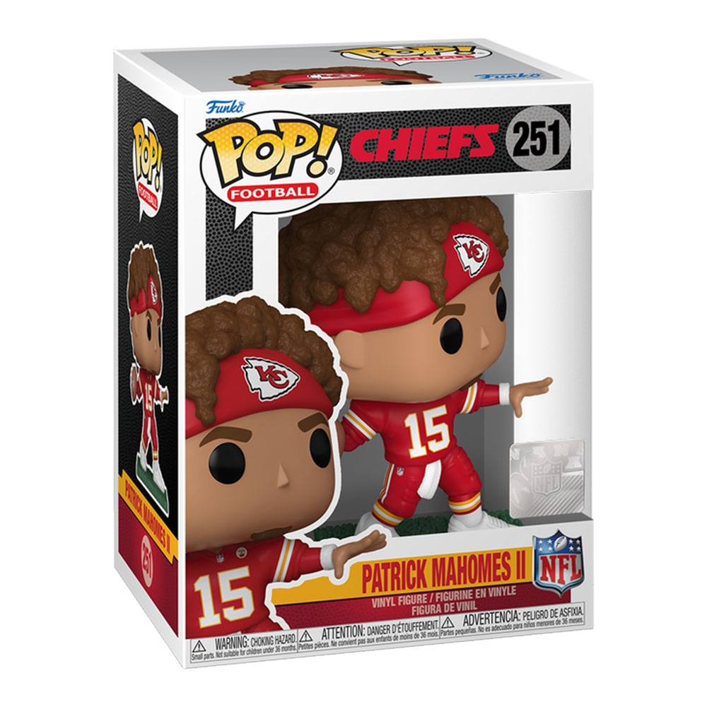 Funko POP! #251 Patrick Mahomes Kansas City Chiefs Vinyl NFL Figure