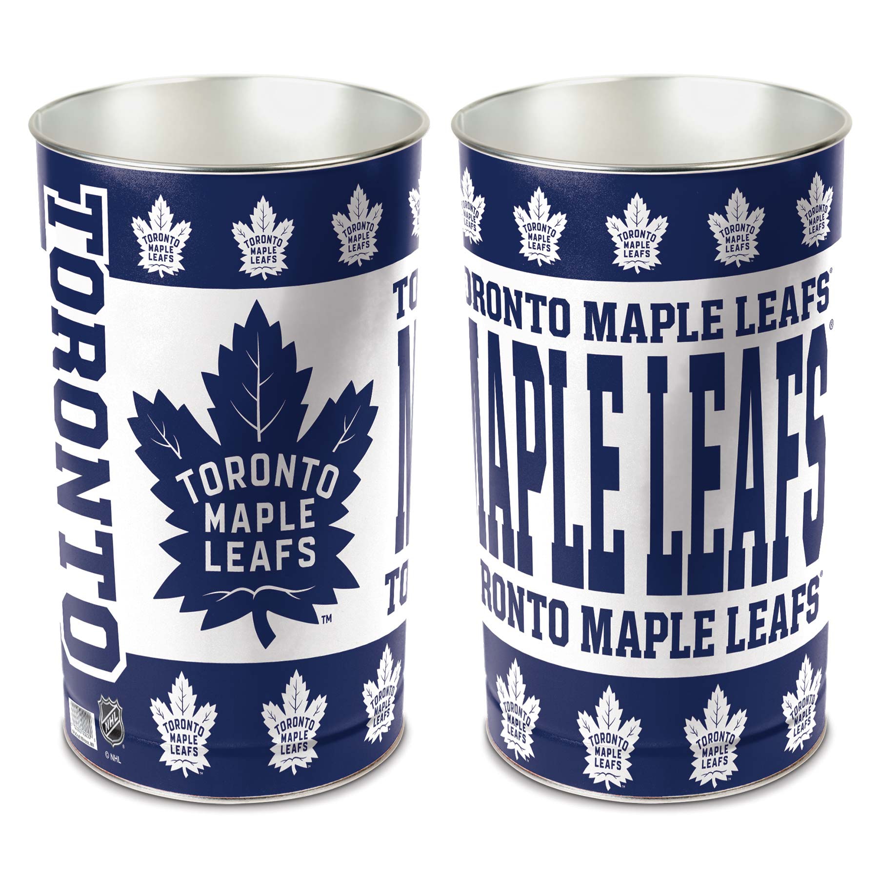 Toronto Maple Leafs Metall NHL Papierkorb