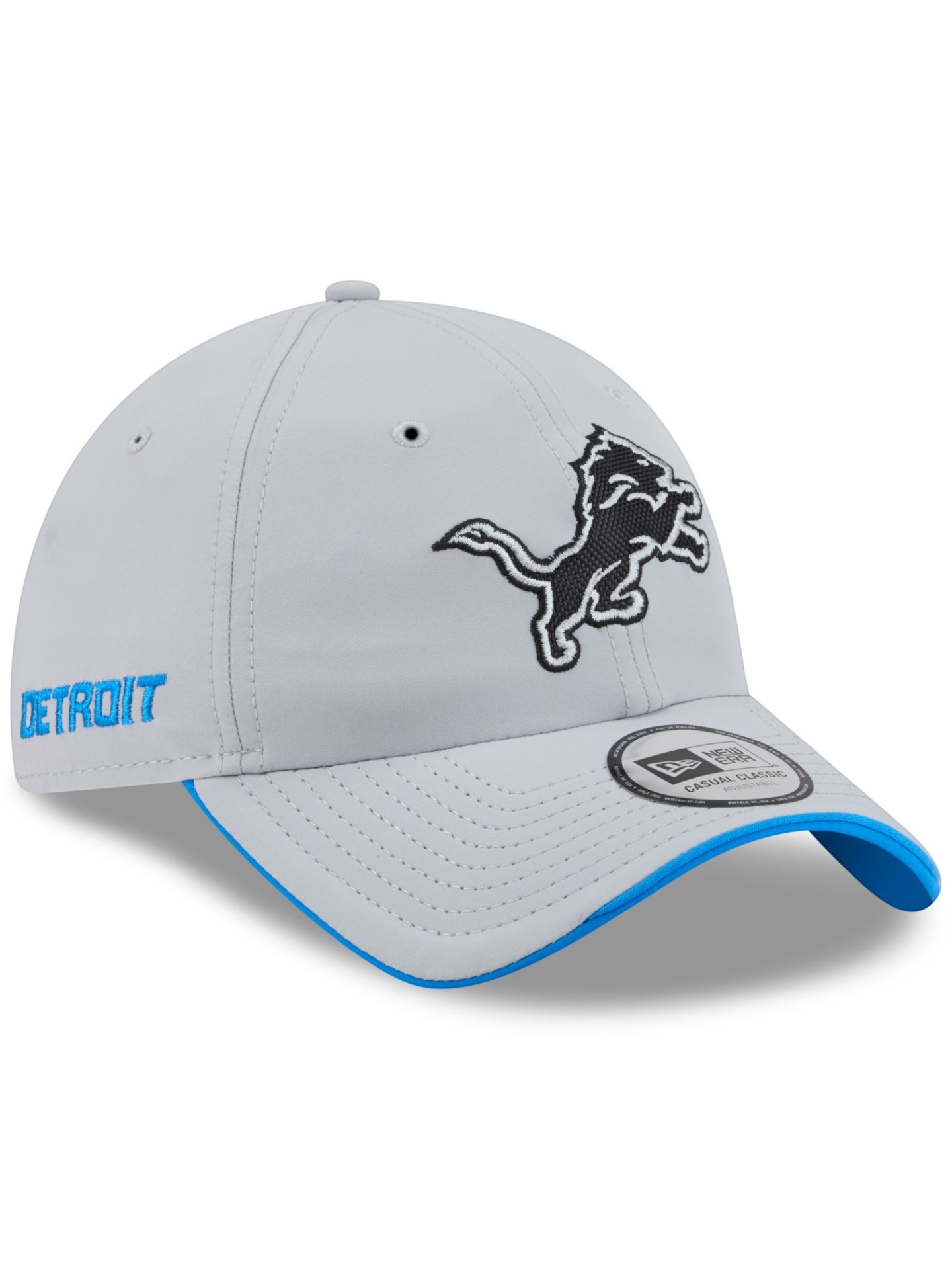 Detroit Lions 2026 NFL Rivalries Sideline Casual Classic Adjustable Cap Grau