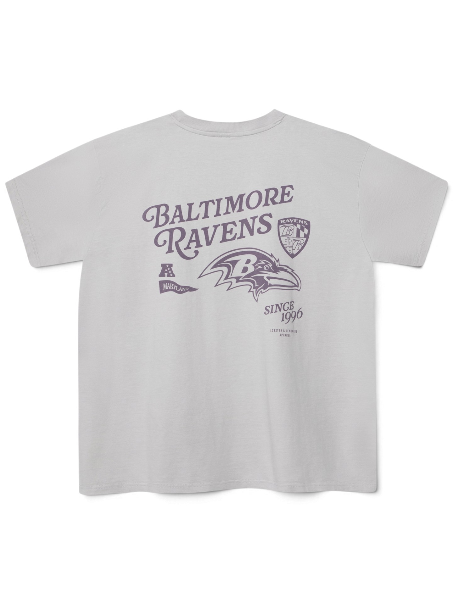Baltimore Ravens L&L '89 Classics NFL T-Shirt Grau