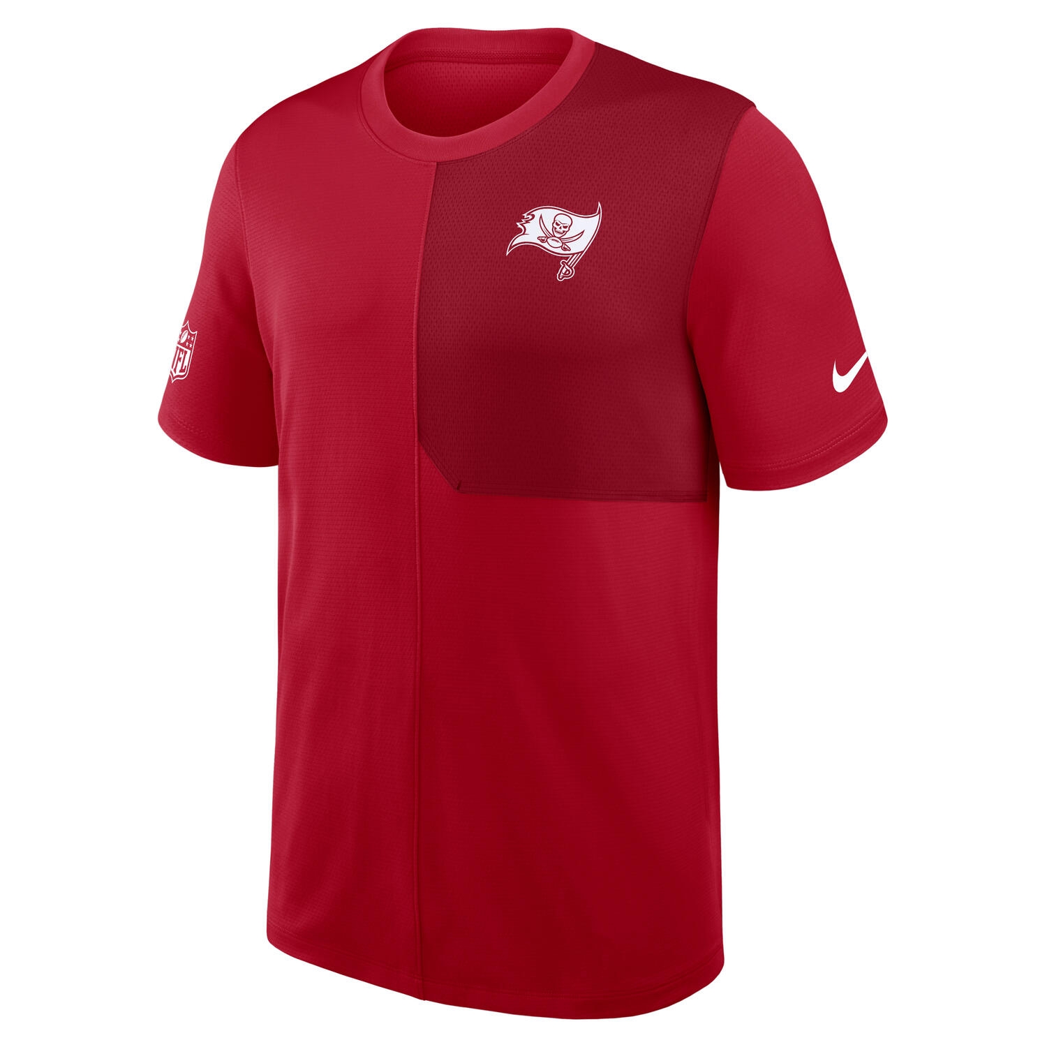 Tampa Bay Buccaneers 2025 NFL Sideline Nike Dri-FIT Coach UV Top Red